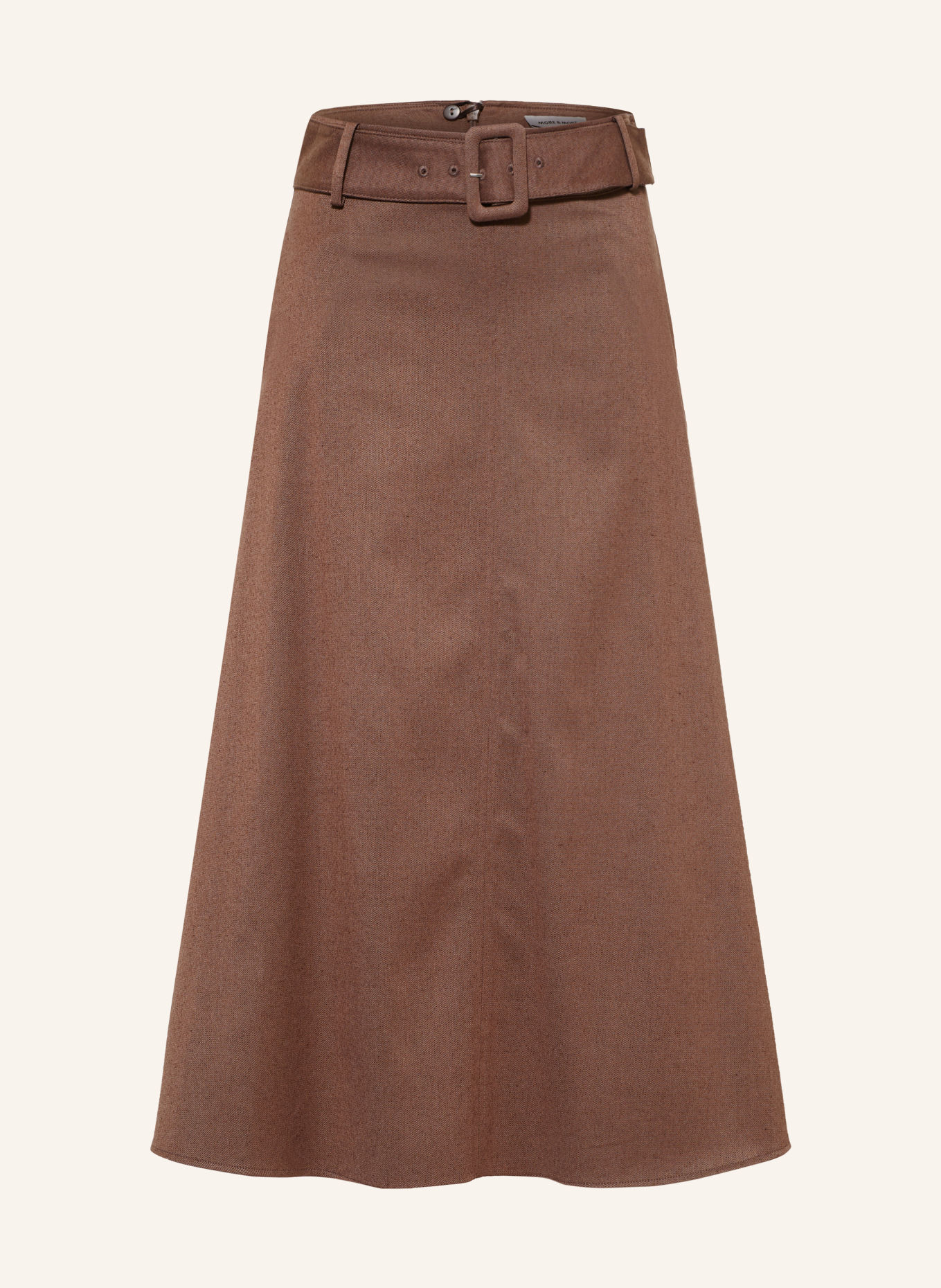 MORE & MORE Flanellen rok: BRUIN
