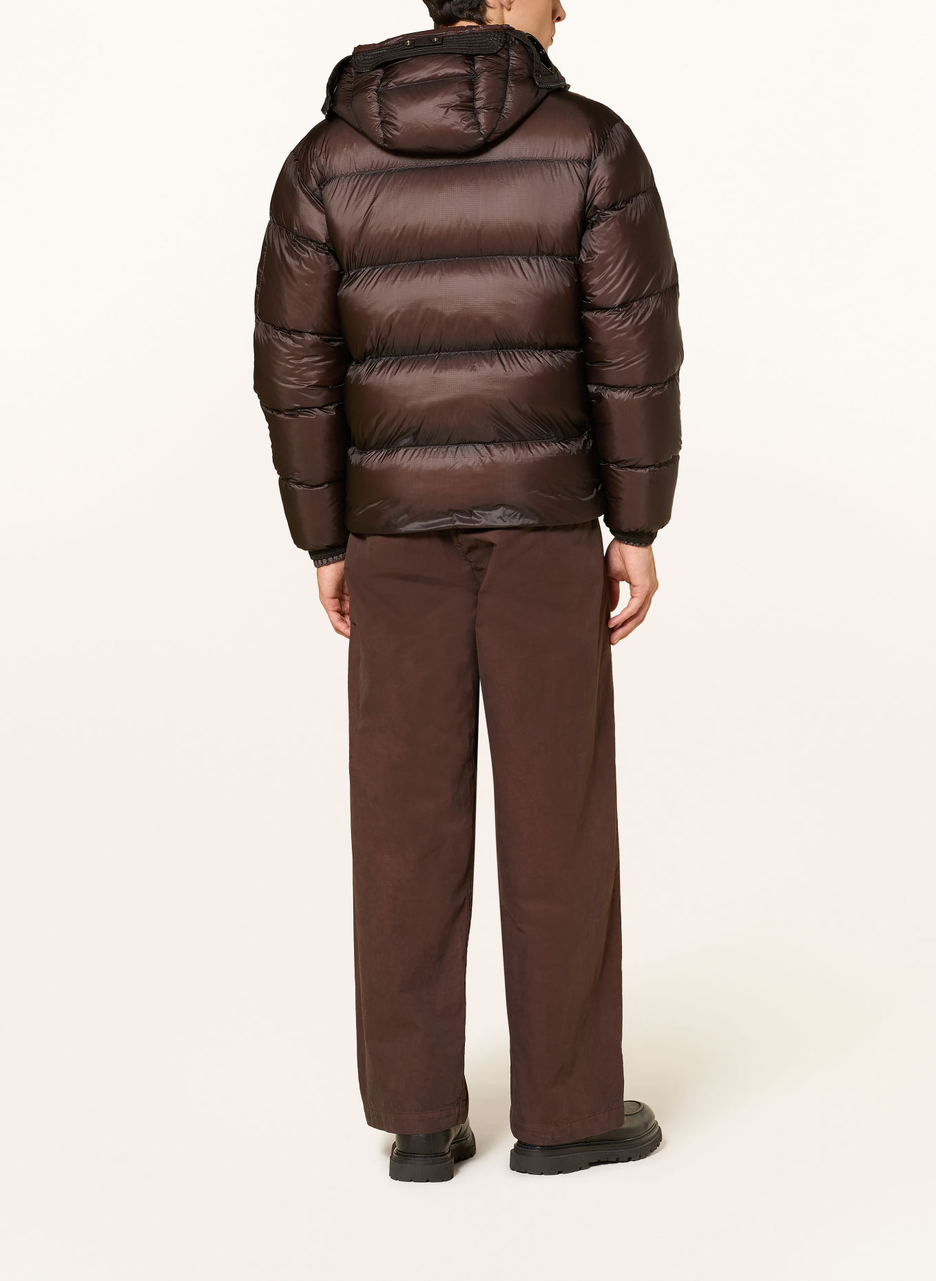 C.P. COMPANY Regular-Fit Cargo Trousers: DARK BROWN