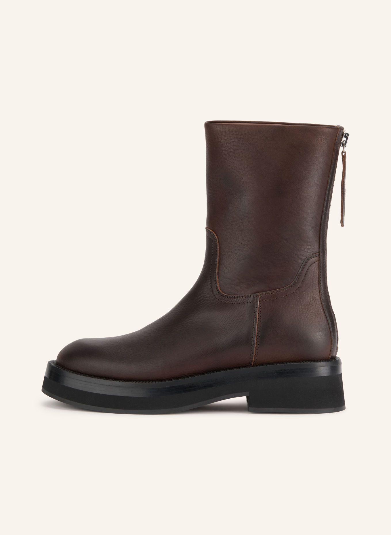 PARIS TEXAS Boots NAPA: MARRON FONCÉ