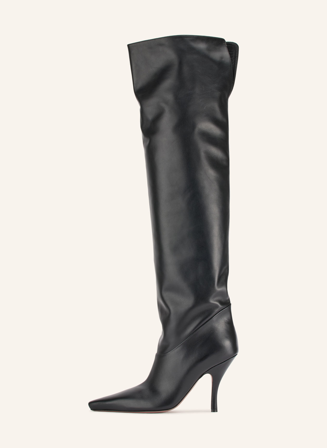 PARIS TEXAS Overknee-Stiefel ROSE: SCHWARZ