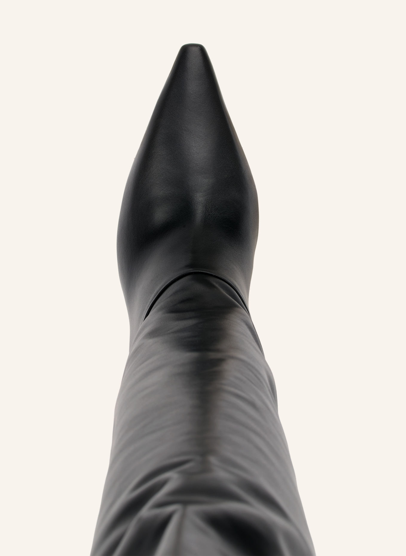 PARIS TEXAS Overknee-Stiefel ROSE: SCHWARZ