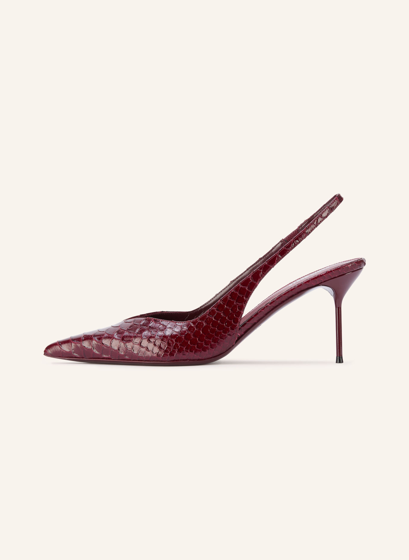 PARIS TEXAS Slingpumps LIDIA: DUNKELROT