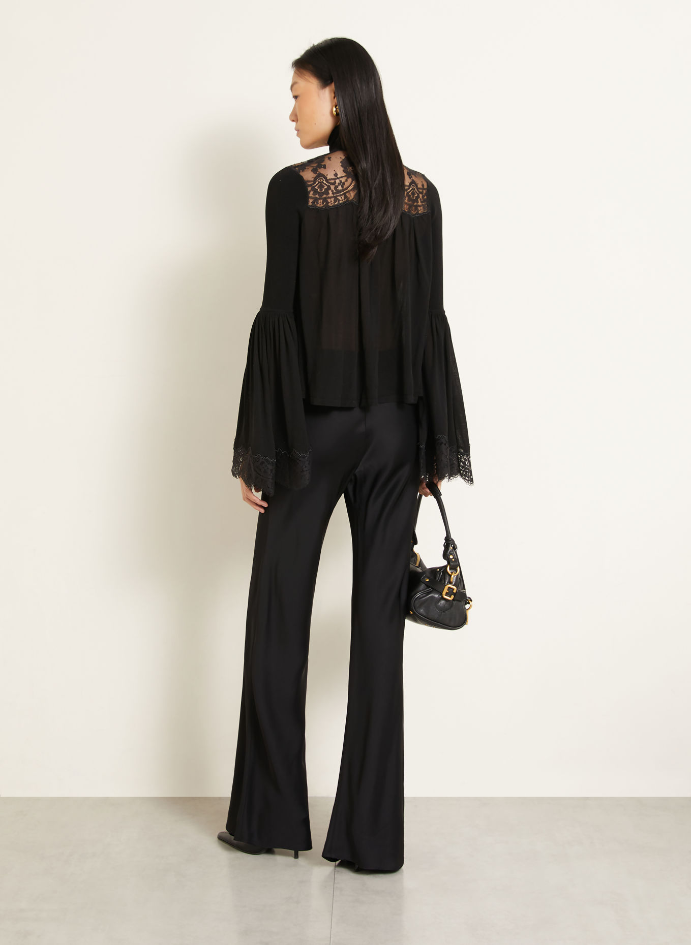 ZIMMERMANN Pantalon bootcut: NOIR