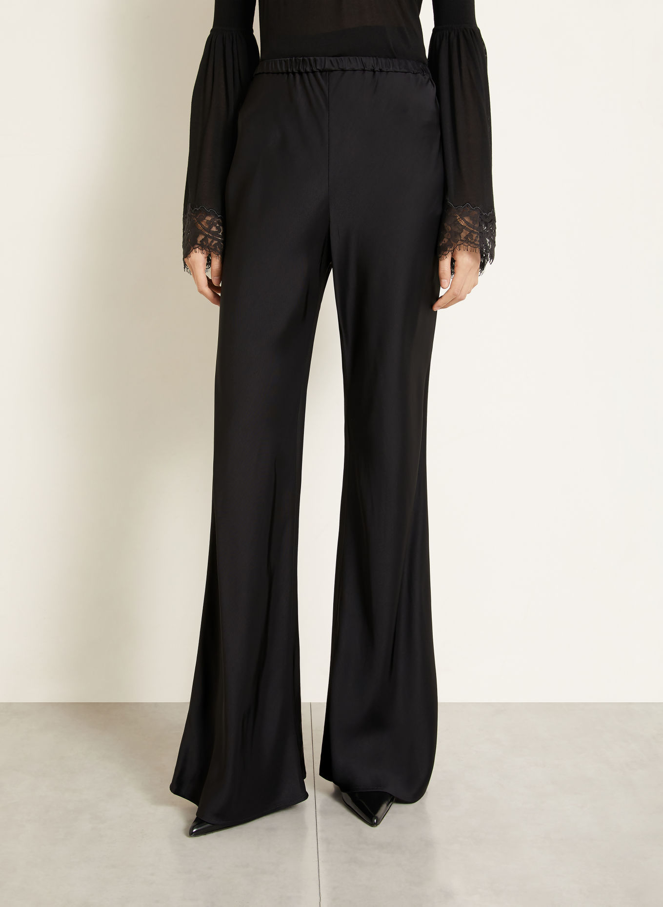 ZIMMERMANN Pantalon bootcut: NOIR