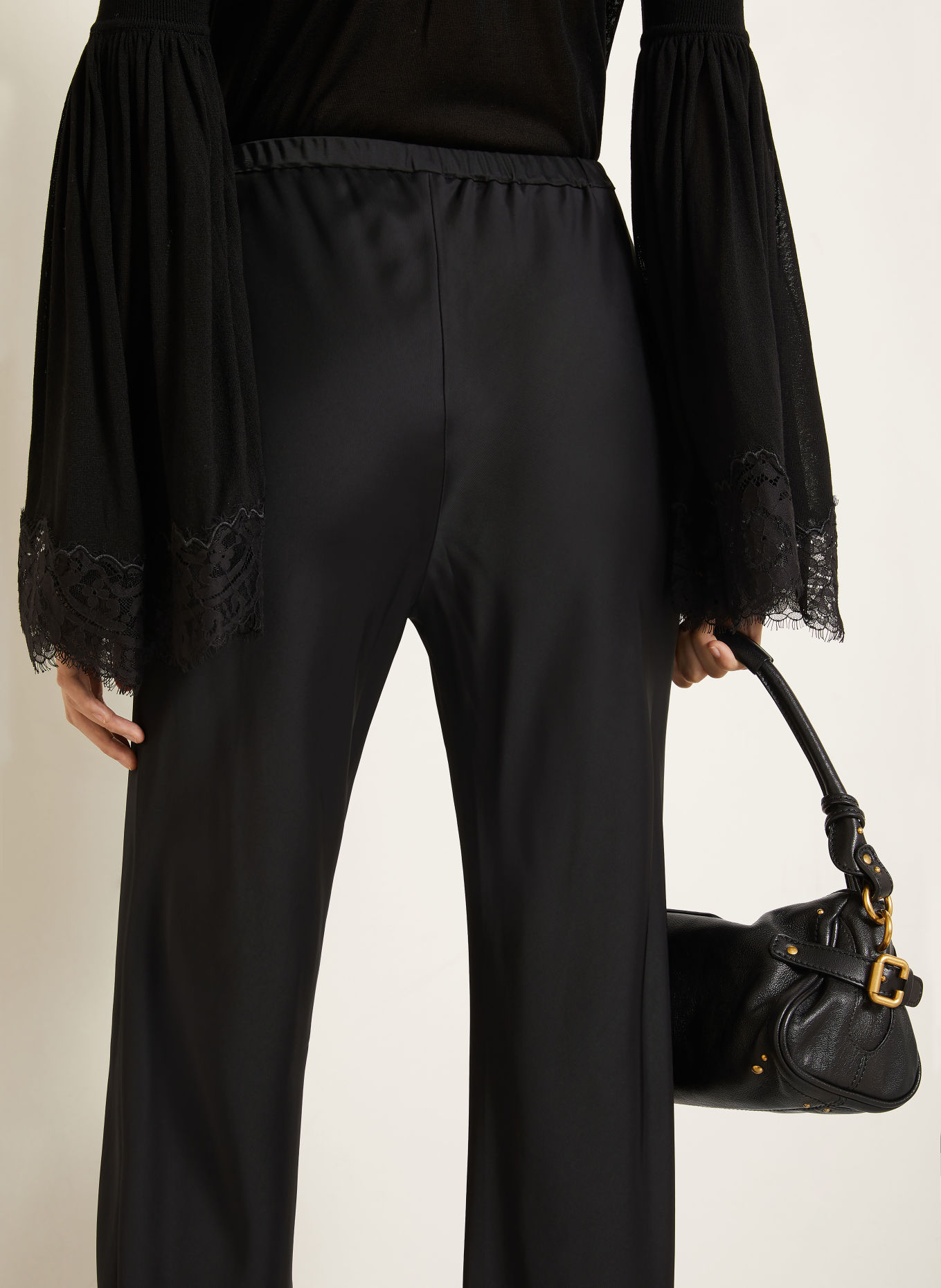 ZIMMERMANN Pantalon bootcut: NOIR