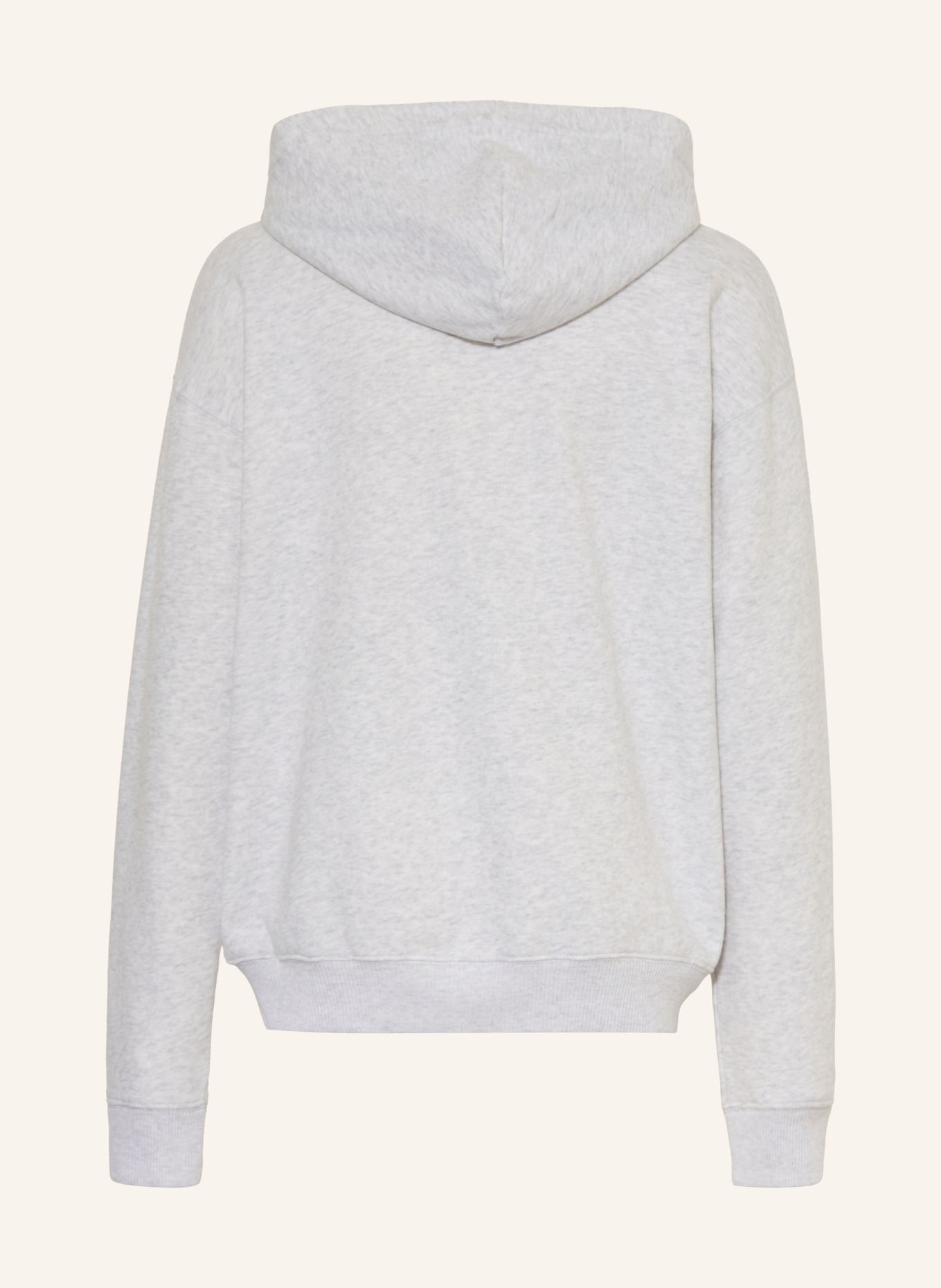 Abercrombie & Fitch Sweat zippé: GRIS CLAIR / NOIR