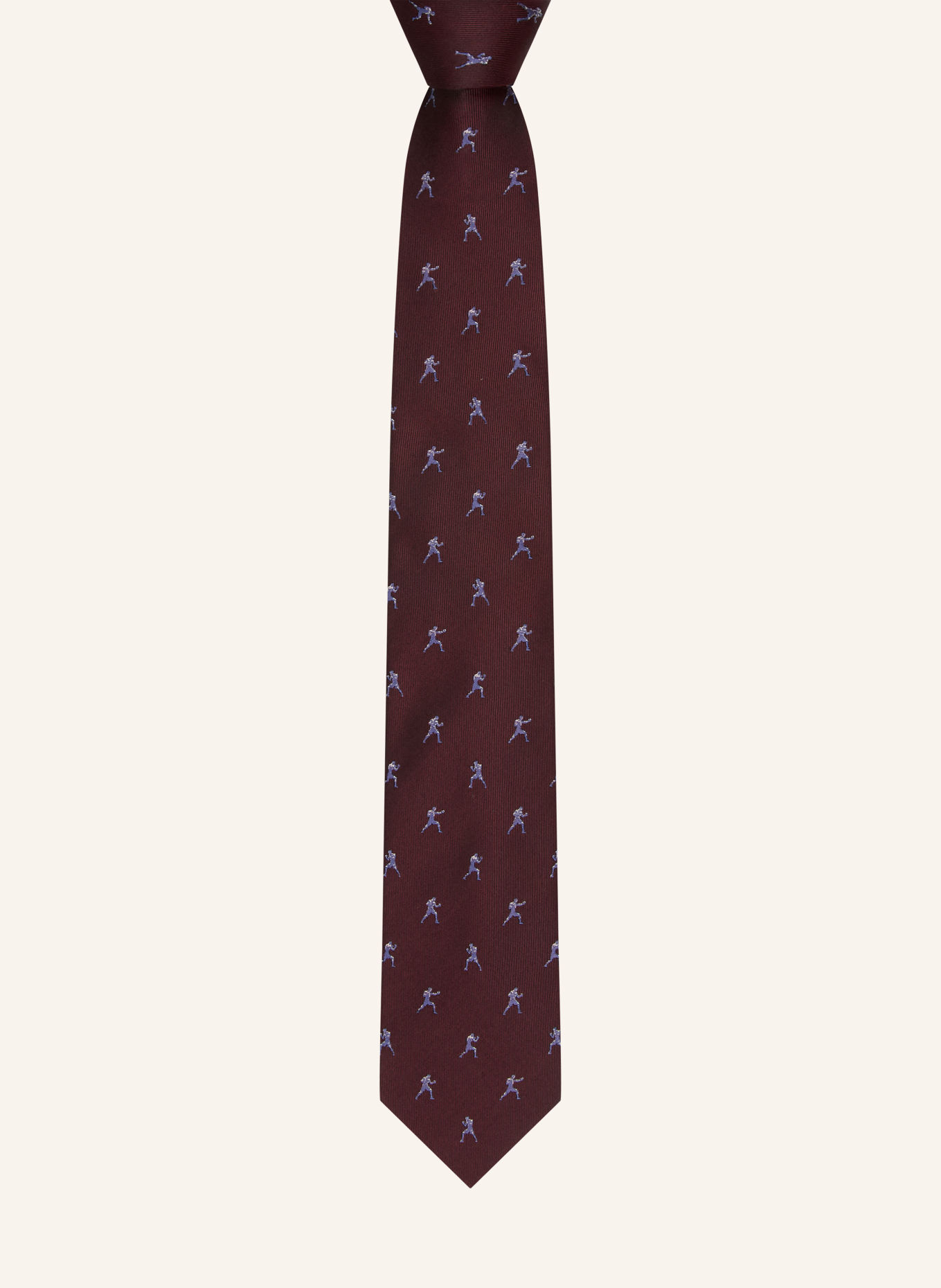 Blick Cravate ALBERT: ROUGE FONCÉ / BLEU / BLANC