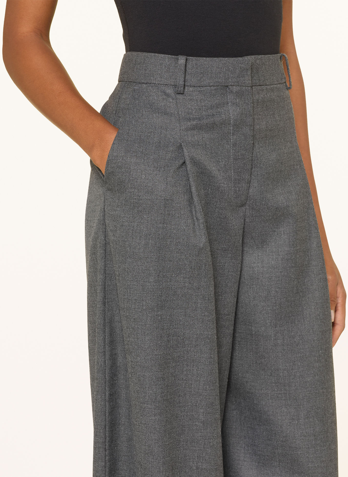 BY MALENE BIRGER Marlenehose POVILANNA: DUNKELGRAU