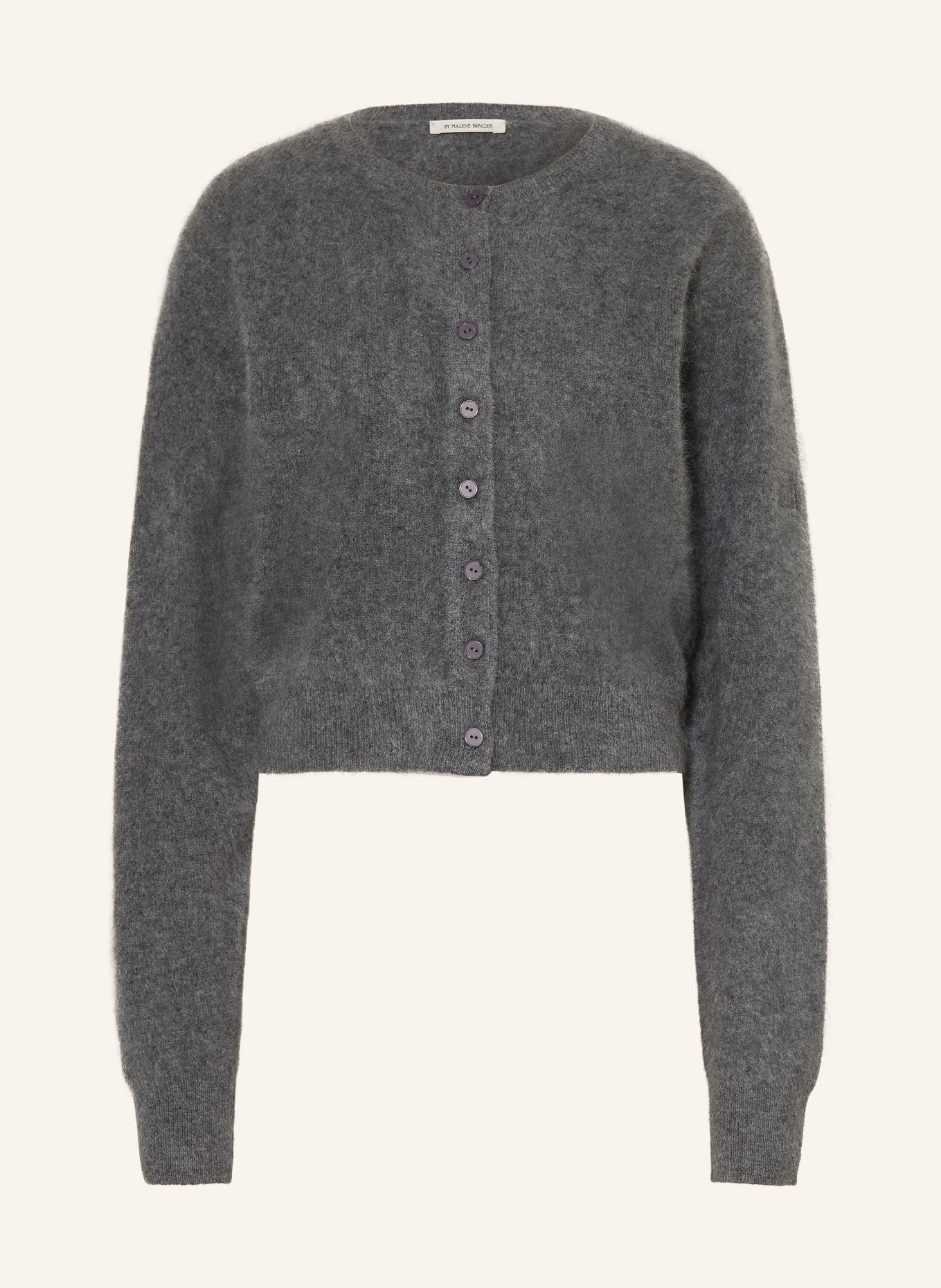 BY MALENE BIRGER Strickjacke MONTANA aus Cashmere: GRAU