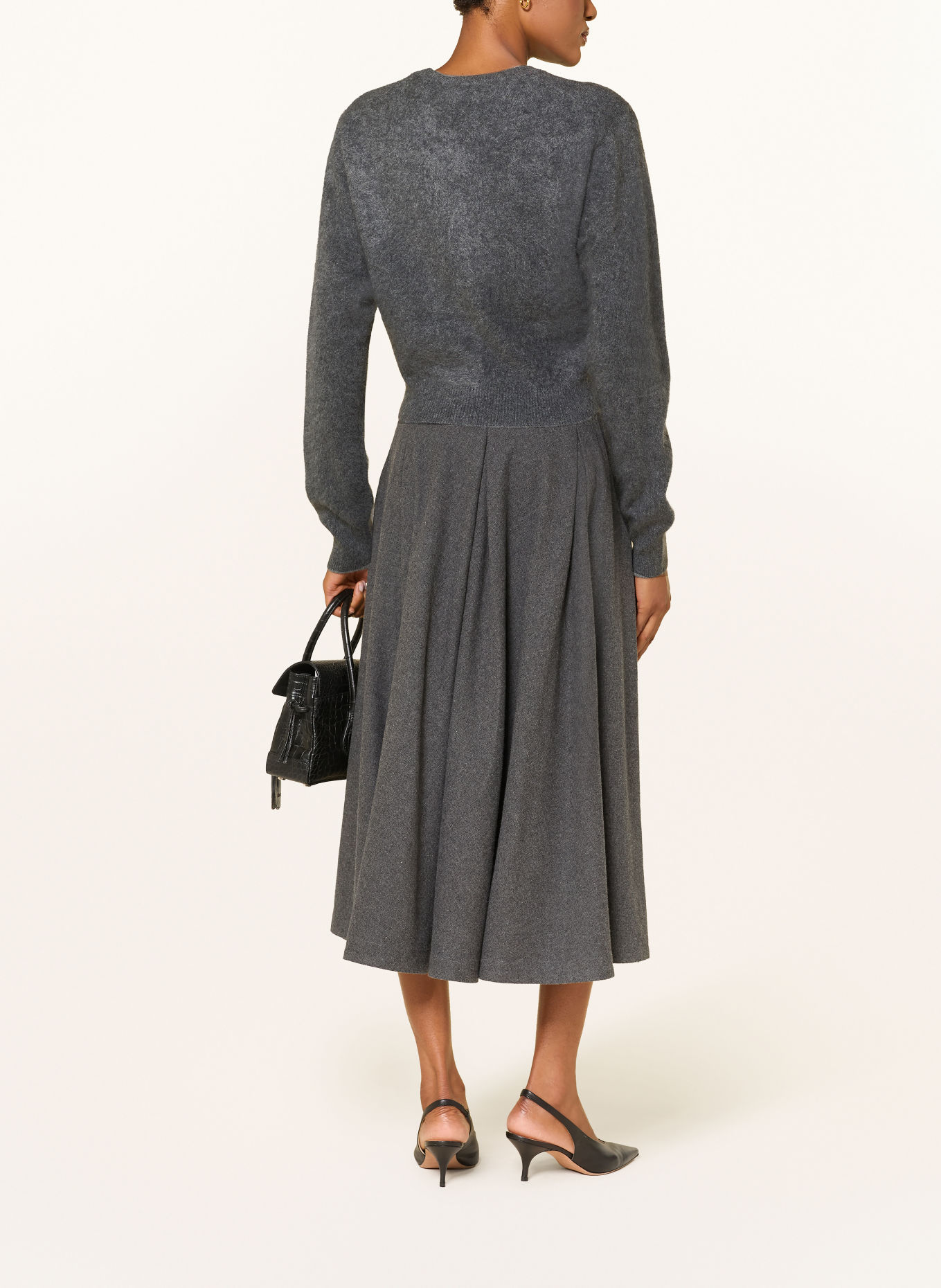 BY MALENE BIRGER Strickjacke MONTANA aus Cashmere: GRAU