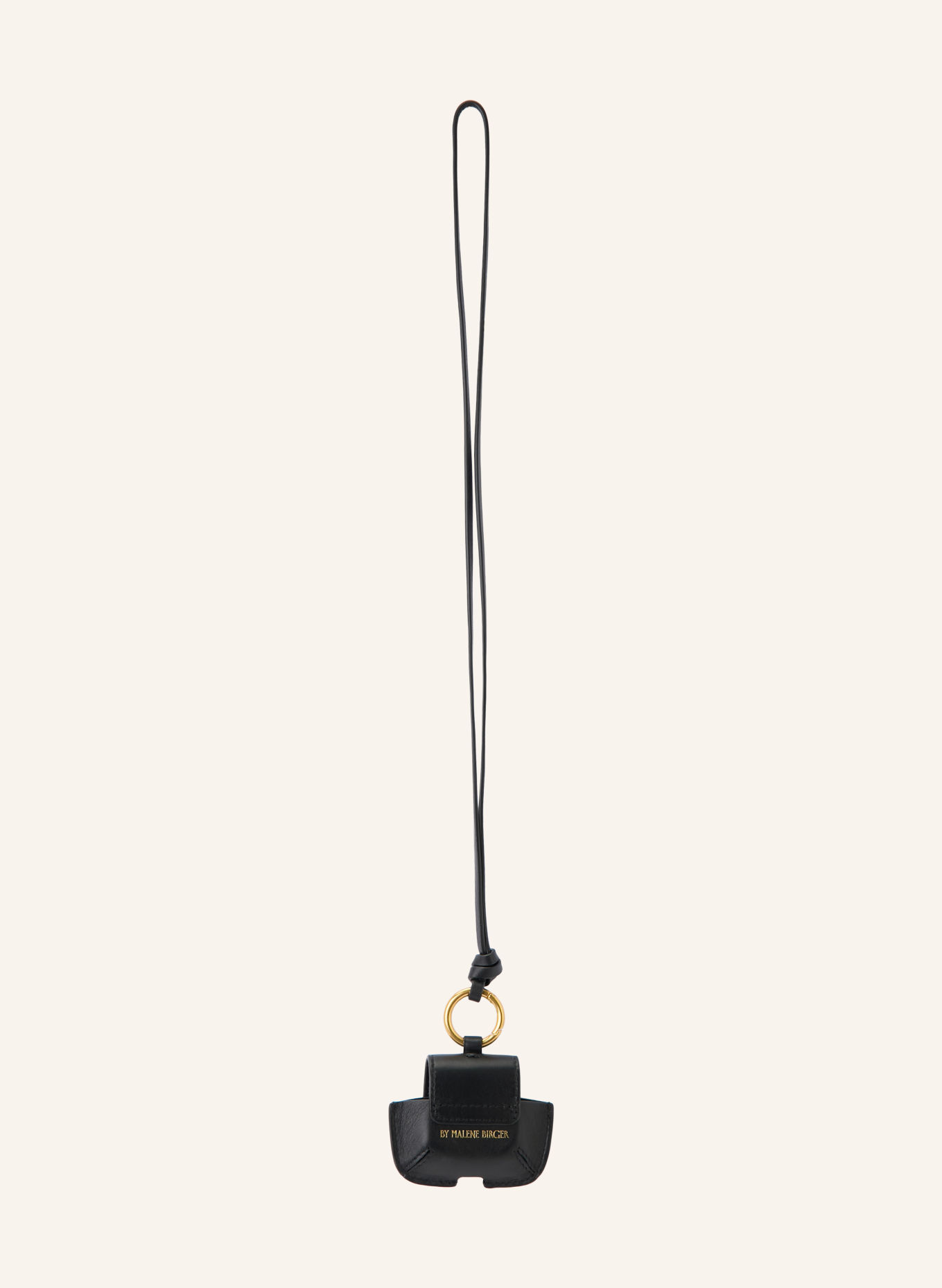 BY MALENE BIRGER Étui pour AirPods VERA: NOIR / OR