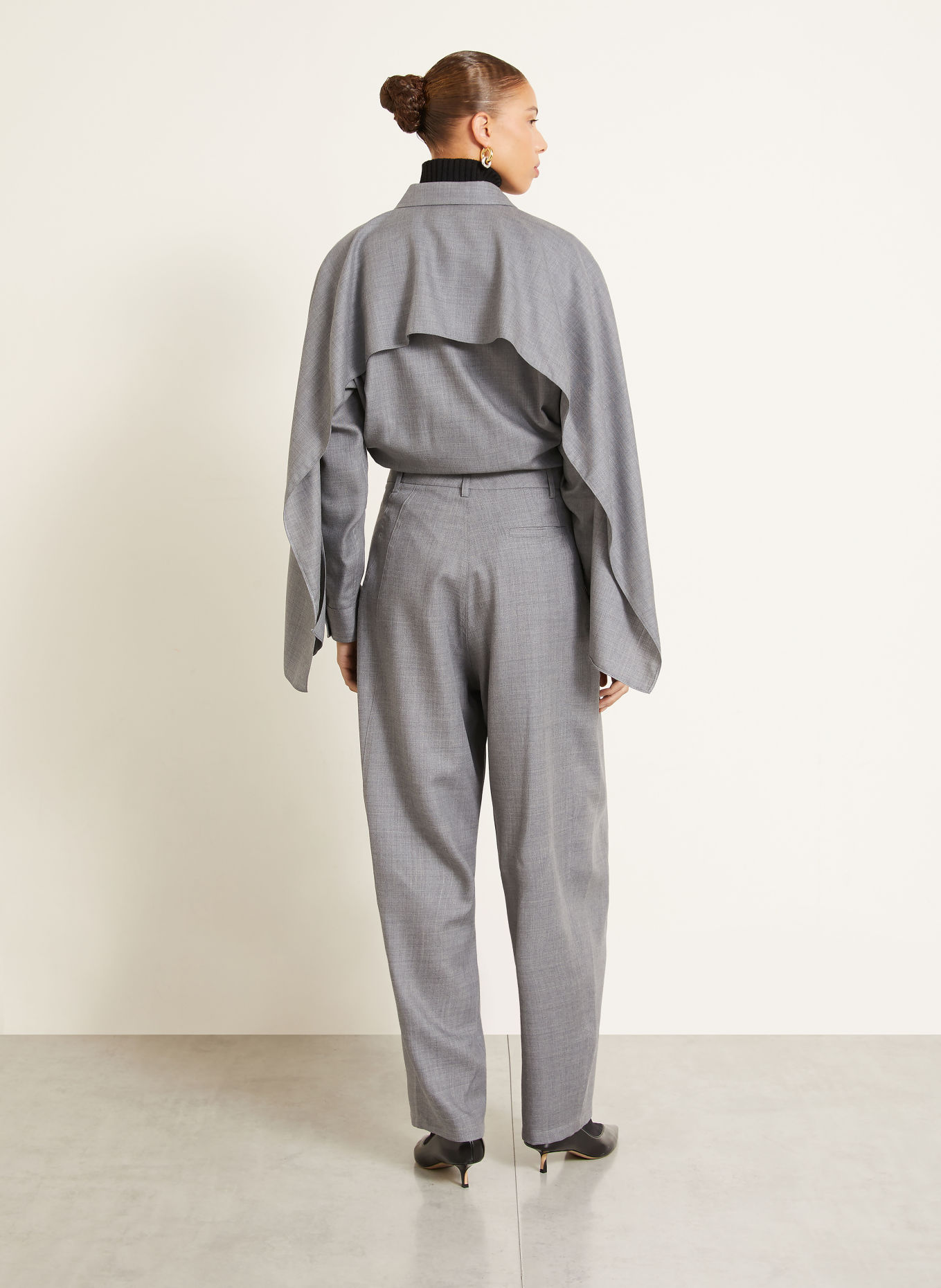 DARKPARK PHEBE Trousers: GRAY