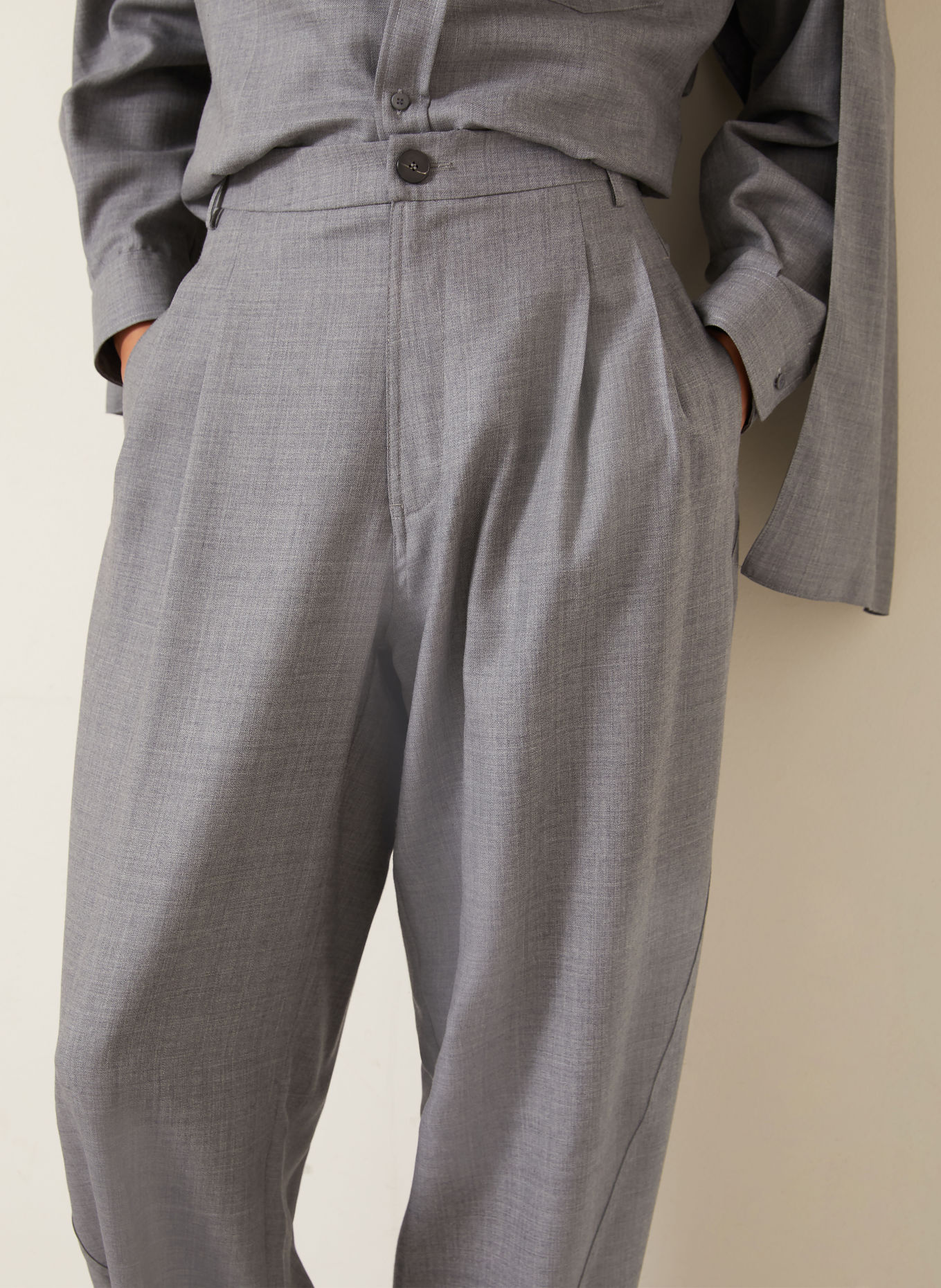DARKPARK PHEBE Trousers: GRAY