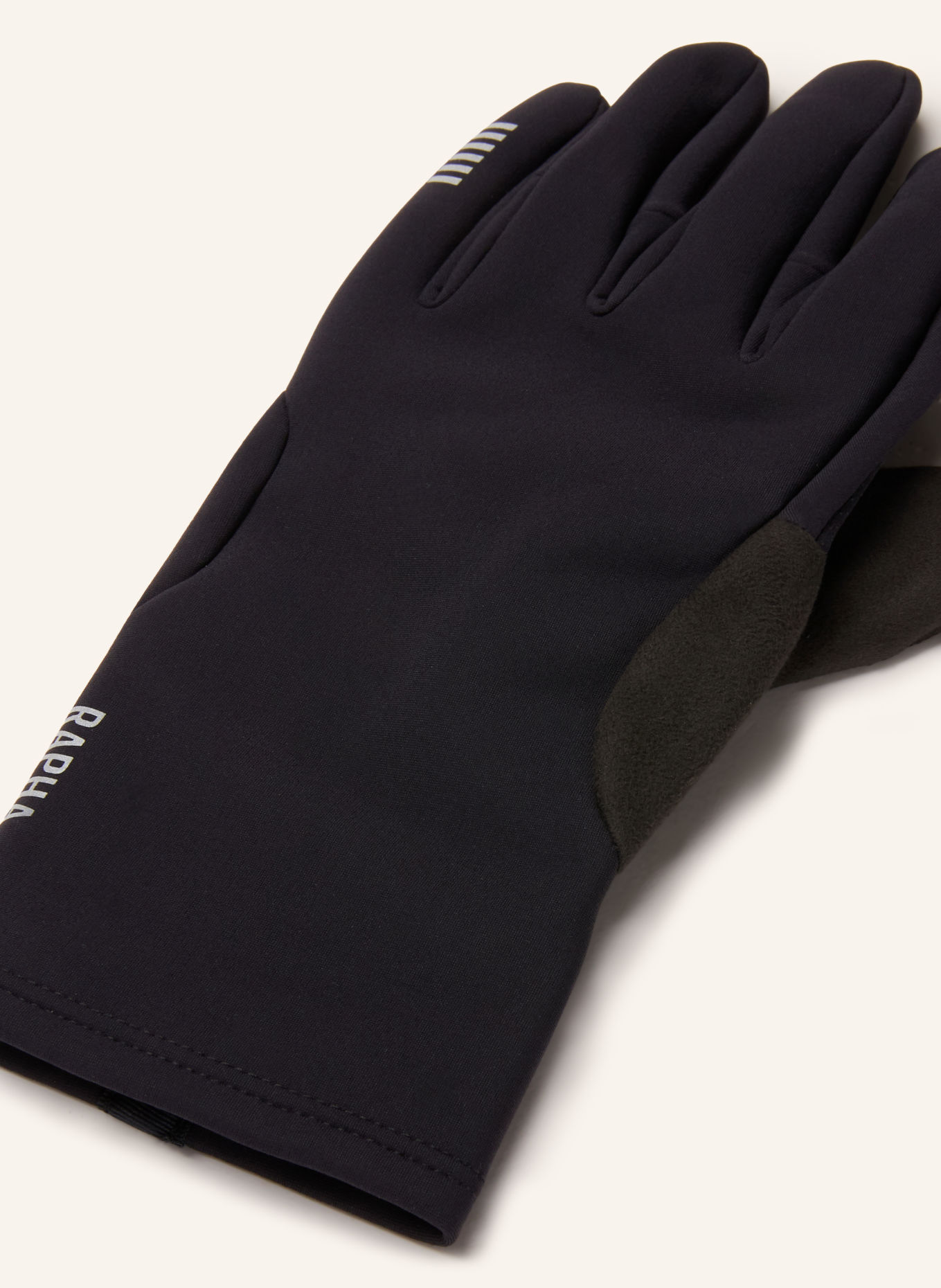Rapha Fahrradhandschuhe PRO TEAM SHADOW: SCHWARZ