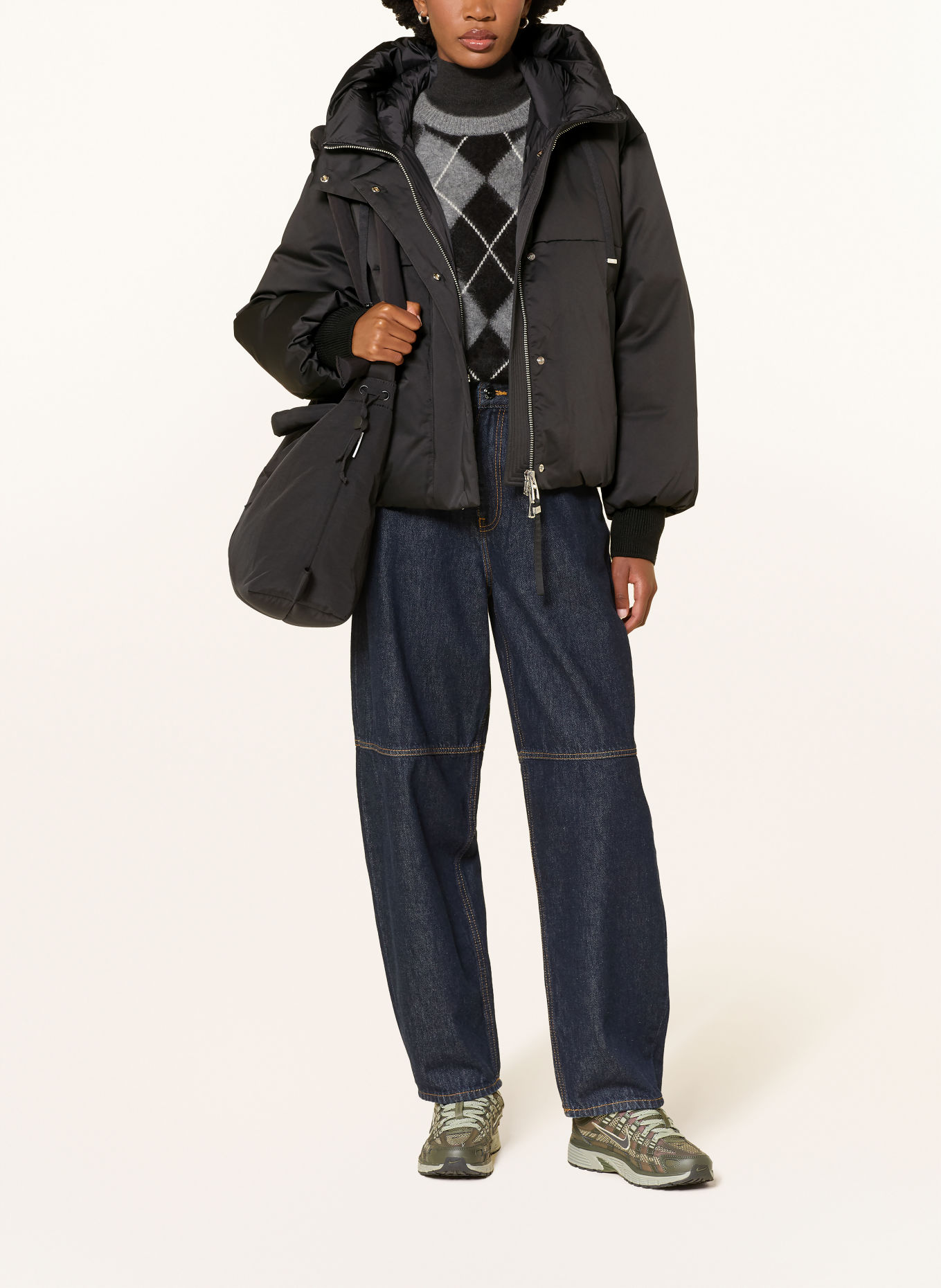 DUNO Daunenjacke MESTRE: SCHWARZ