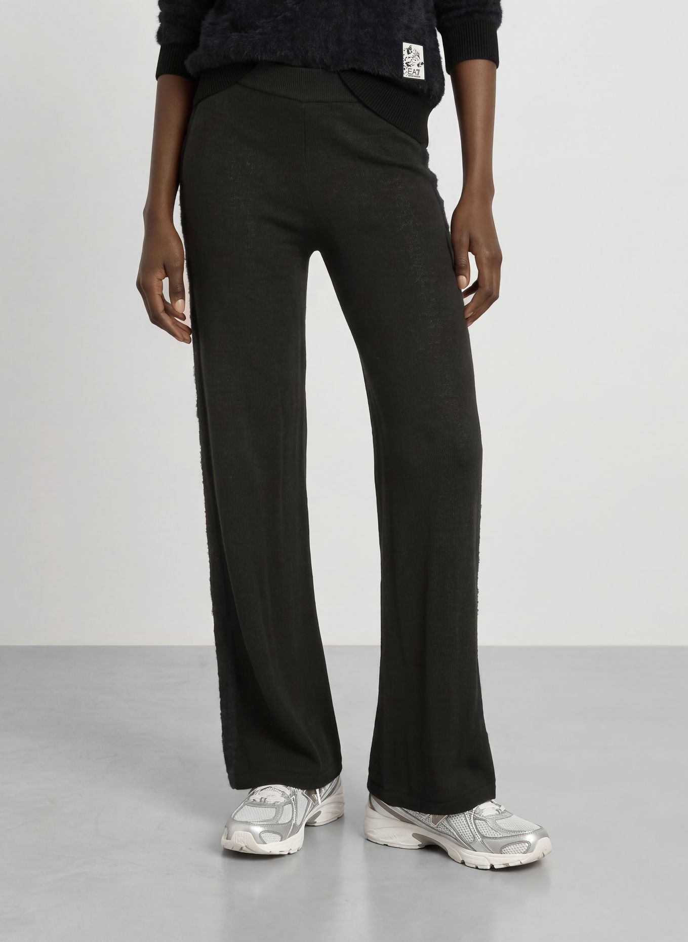 EA7 EMPORIO ARMANI Strickhose: SCHWARZ
