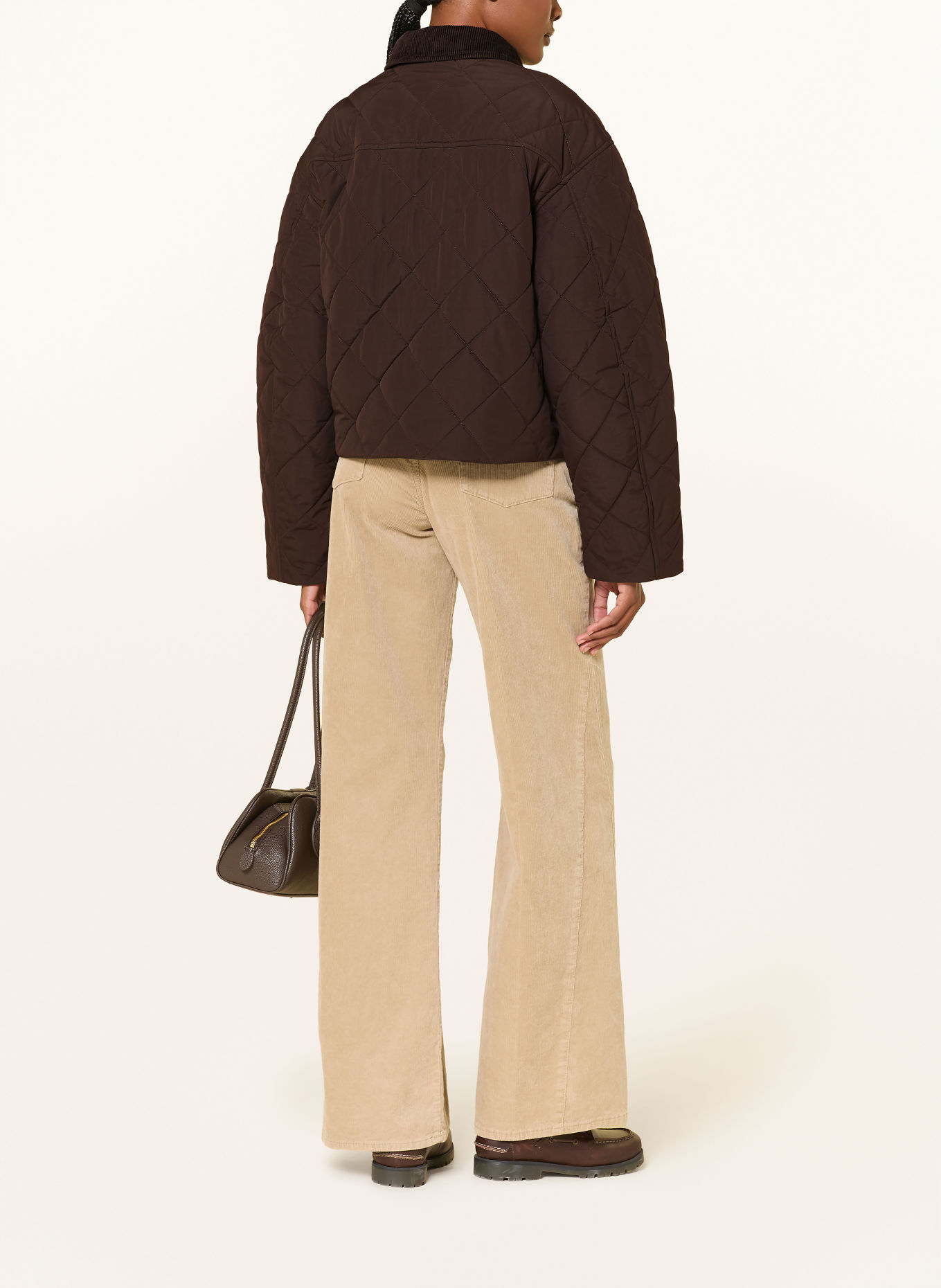 CANADA GOOSE Gewatteerde jas TERRA: MARRON FONCÉ
