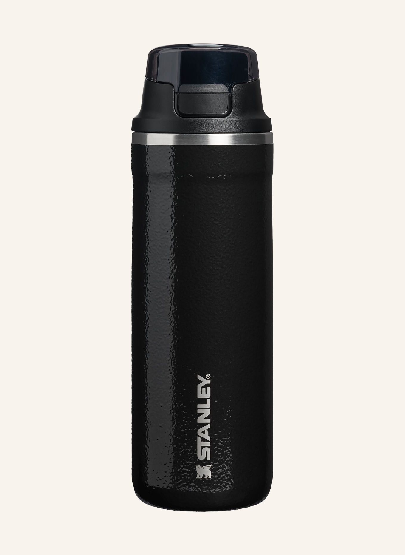 STANLEY Thermobecher THE DISTRICT PULSE MUG: SCHWARZ / SILBER