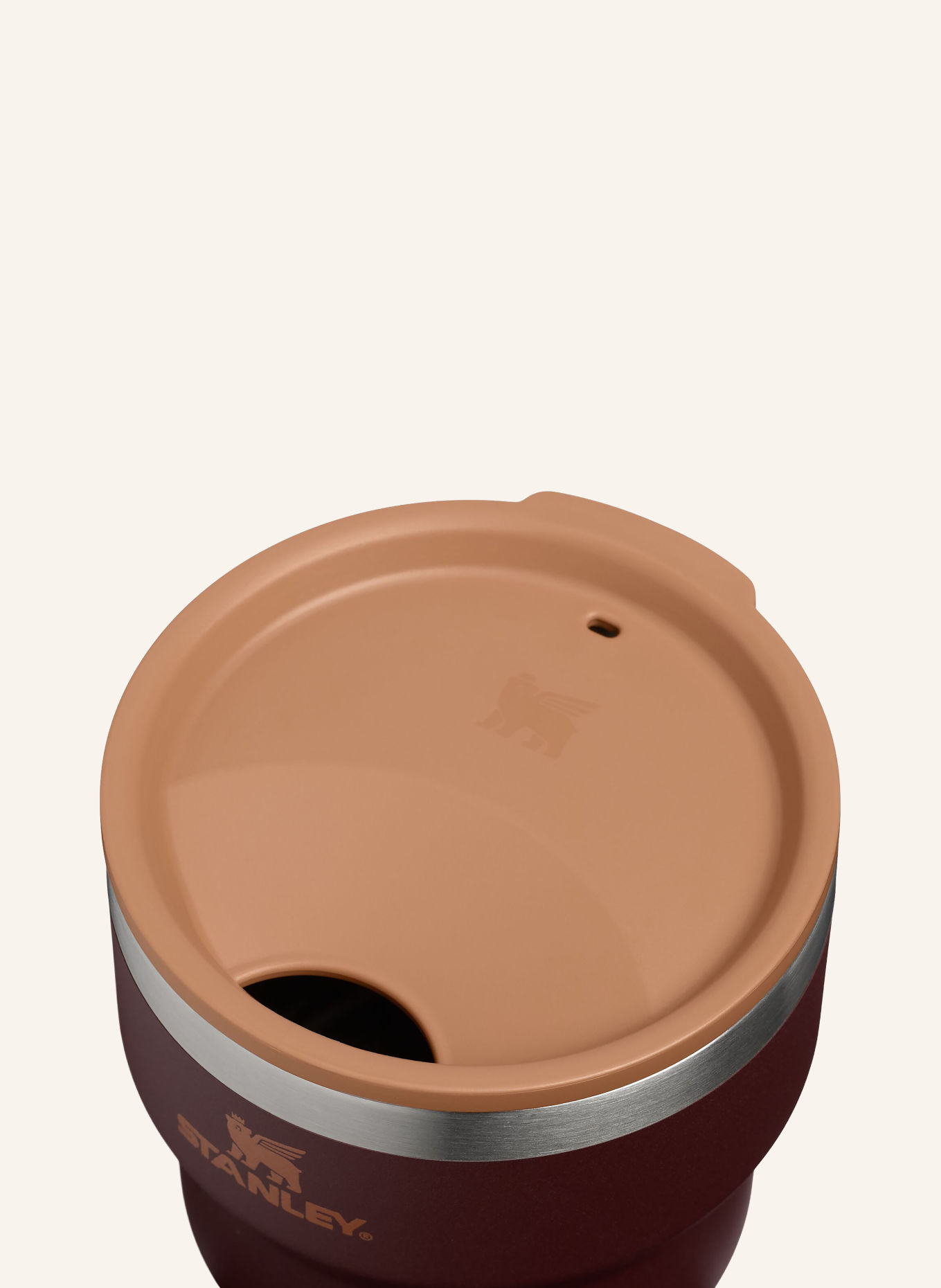 STANLEY Thermobeker THE STAY HOT STACKING CUP: BRUIN / ZILVER