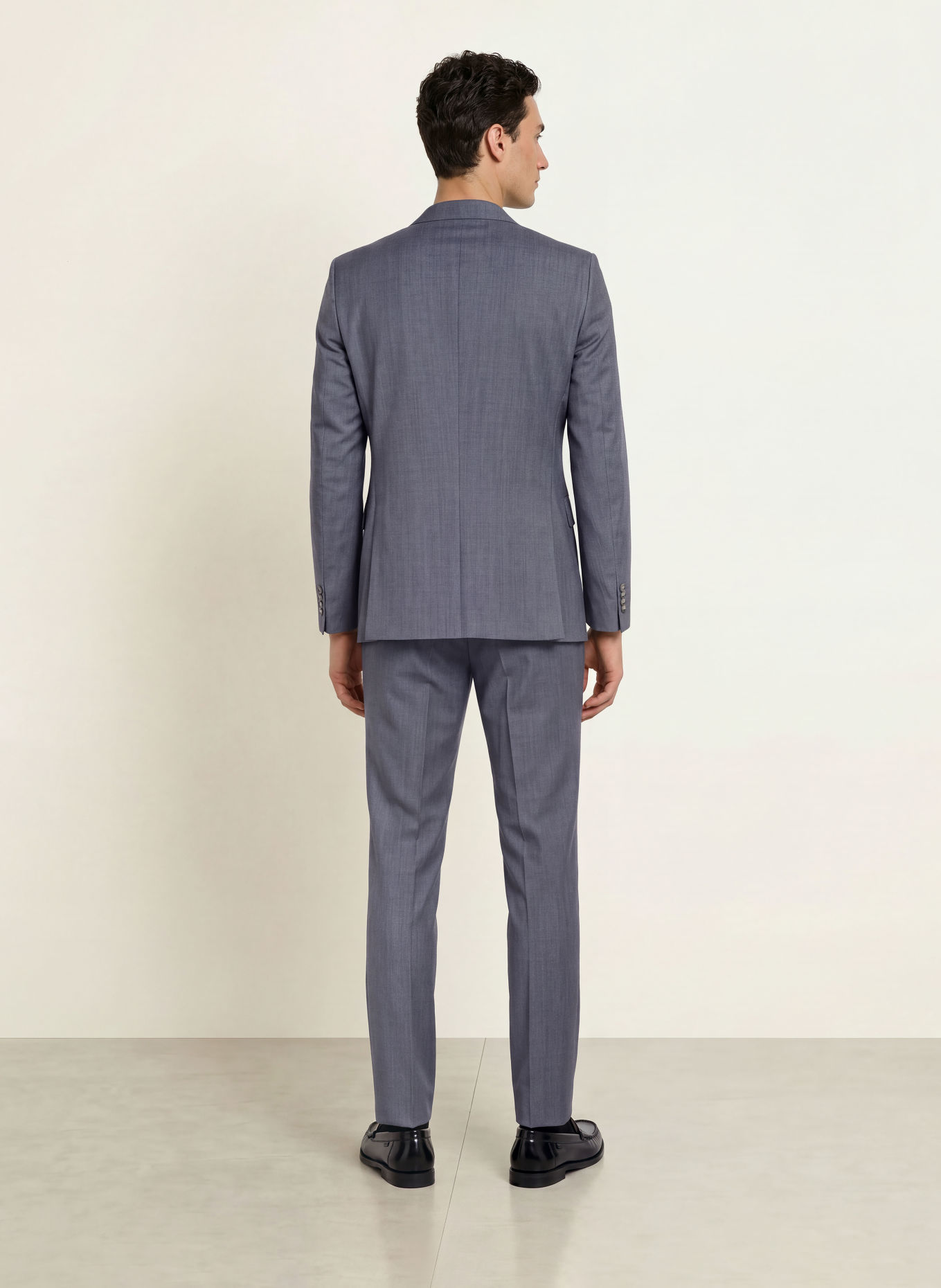BOSS Oblekové kalhoty GENIUS Slim Fit: 479 OPEN BLUE