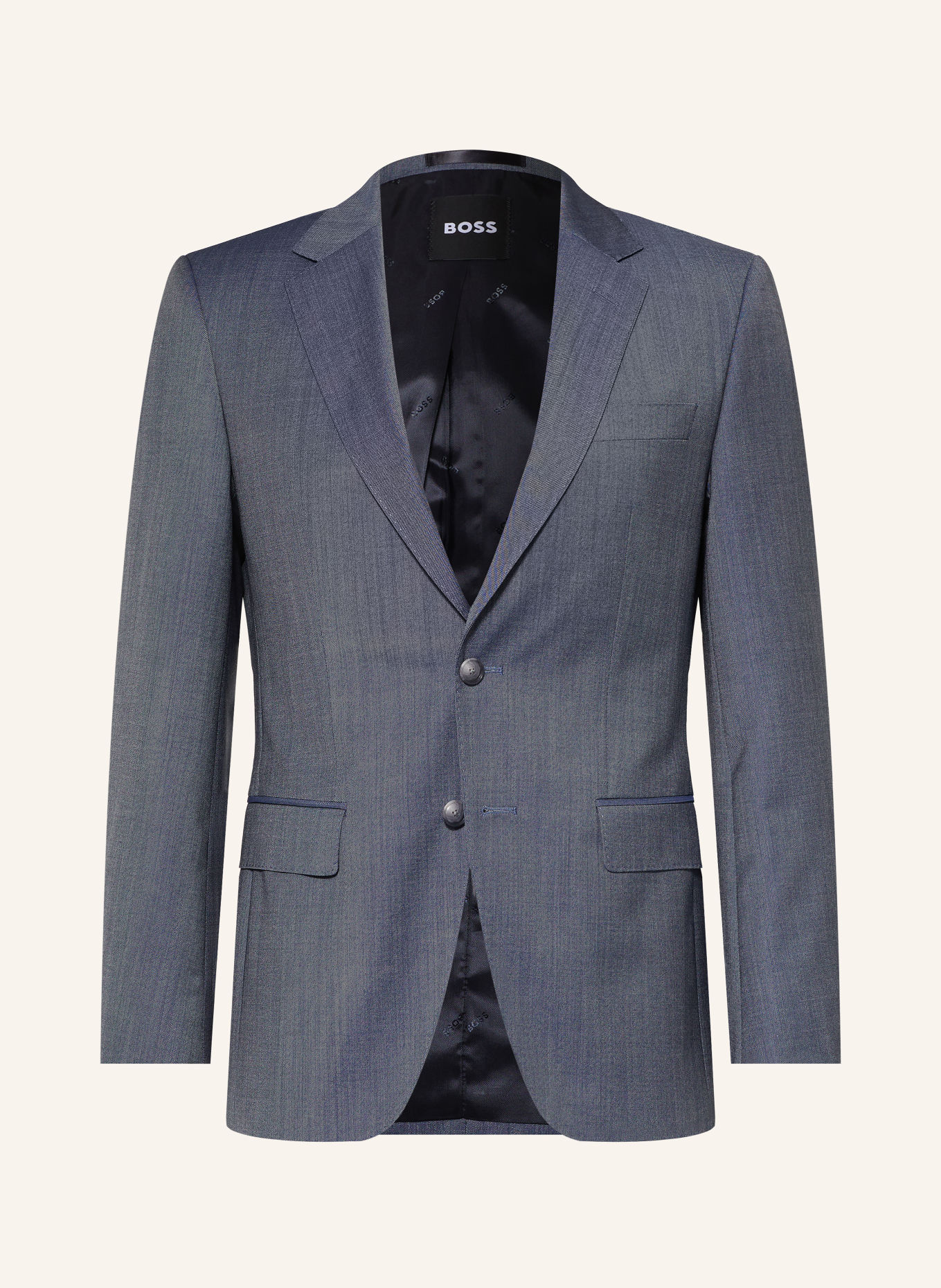 BOSS Oblekové sako HUGE Slim Fit: 479 OPEN BLUE