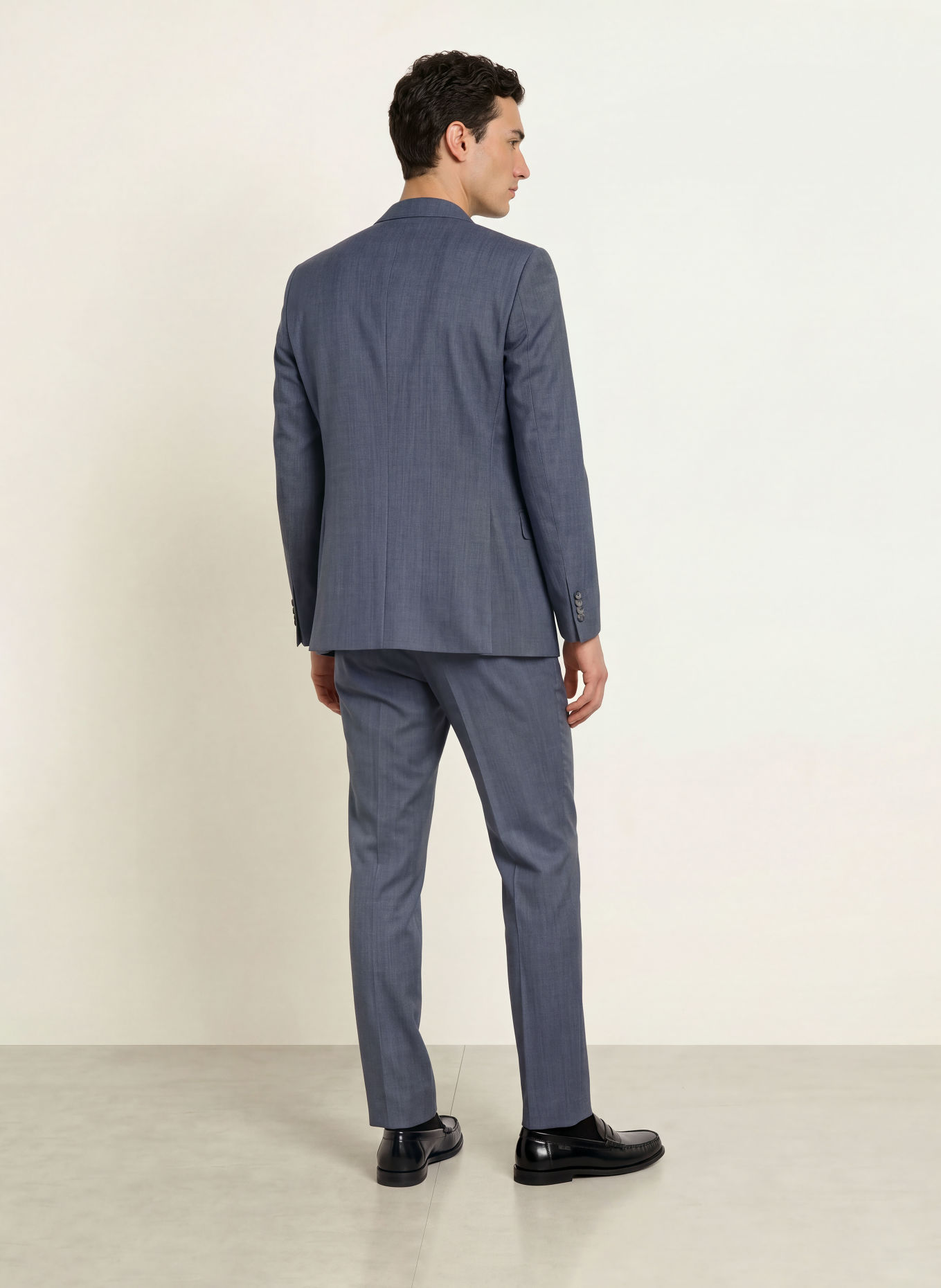 BOSS Oblekové sako HUGE Slim Fit: 479 OPEN BLUE