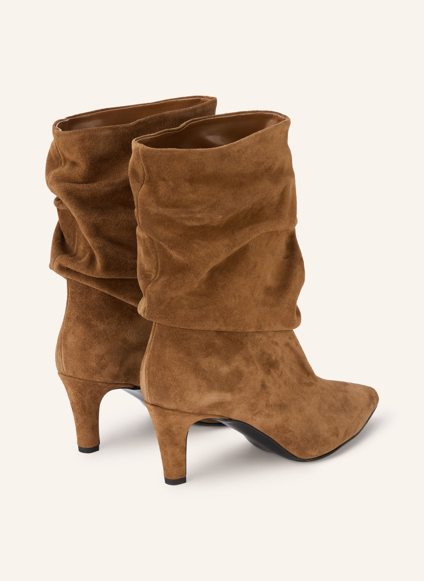 MRS & HUGS Ankle boots: CAMEL