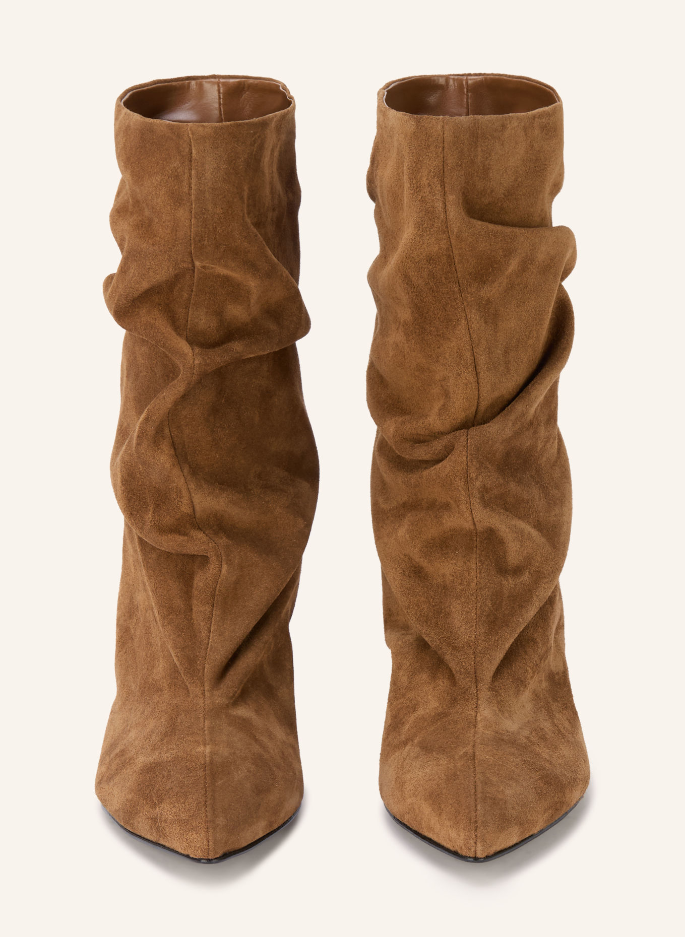 MRS & HUGS Ankle boots: CAMEL