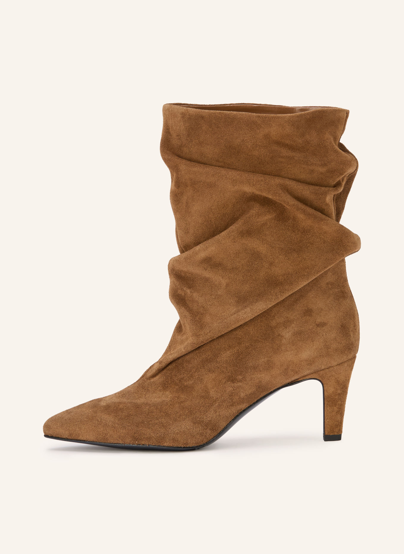 MRS & HUGS Ankle boots: CAMEL