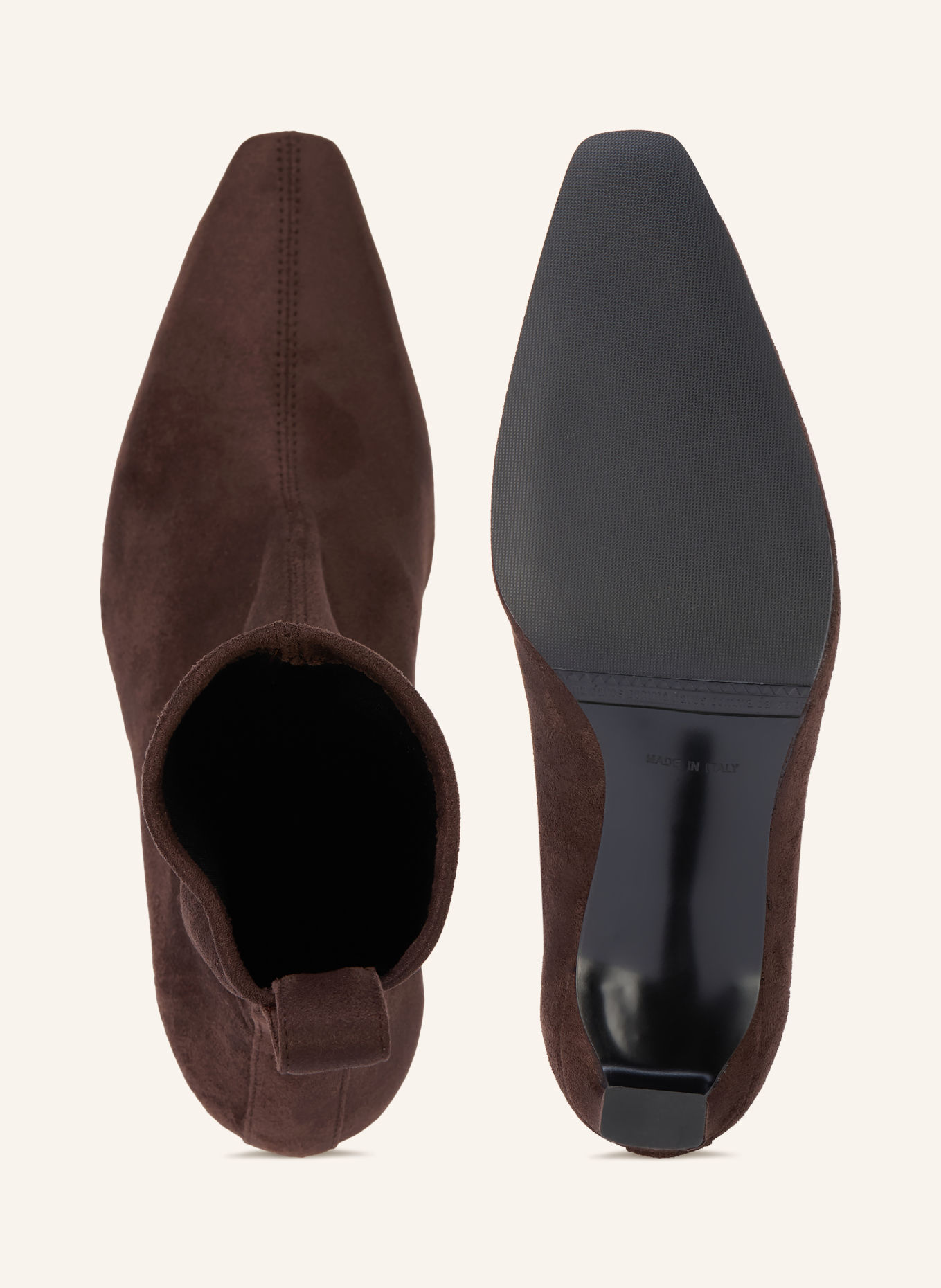 MRS & HUGS Ankle boots: DARK BROWN