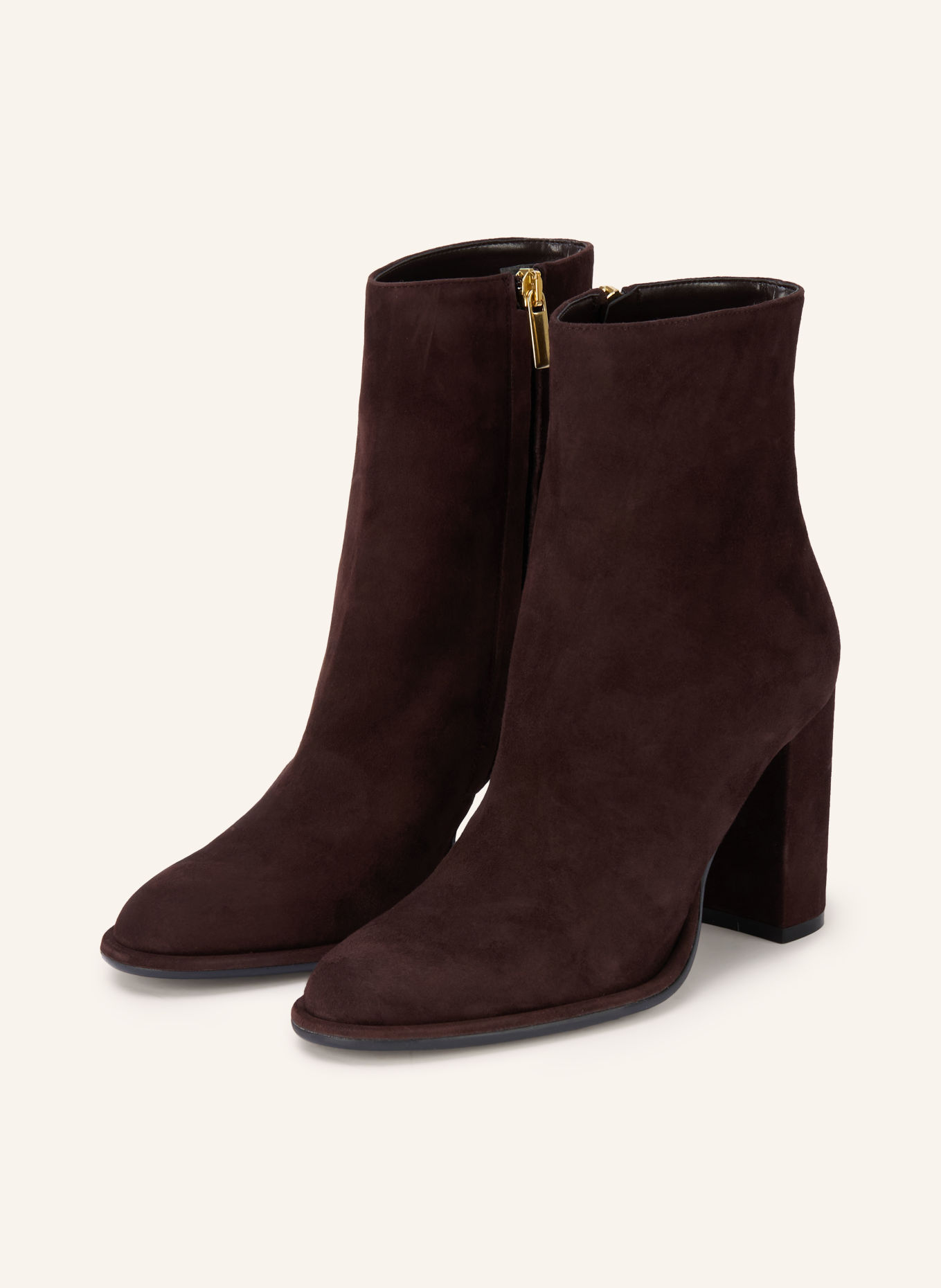 MRS & HUGS Ankle boots: DARK BROWN