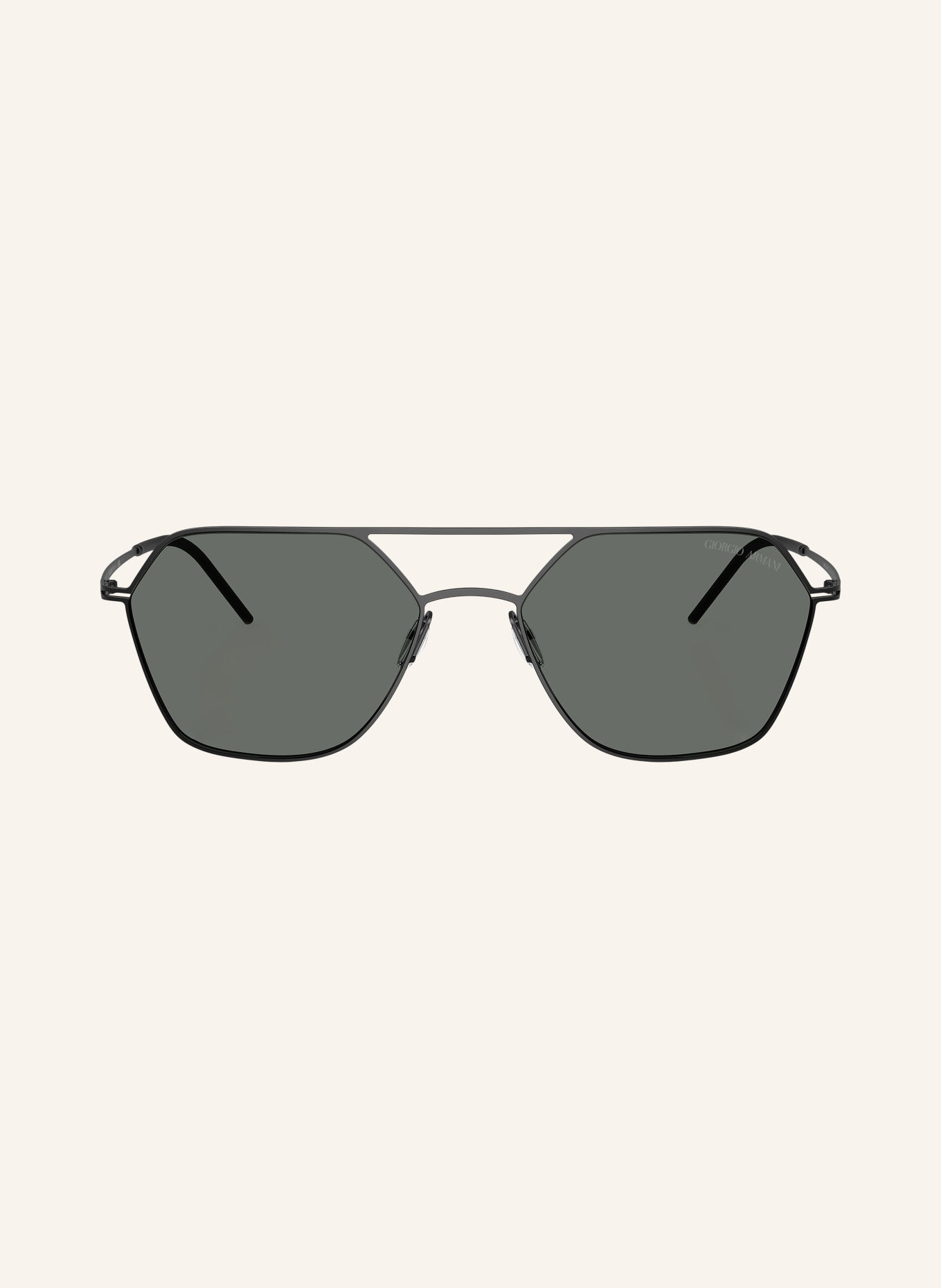 GIORGIO ARMANI Sunglasses AR6185: MATTE BLACK/ DARK GRAY