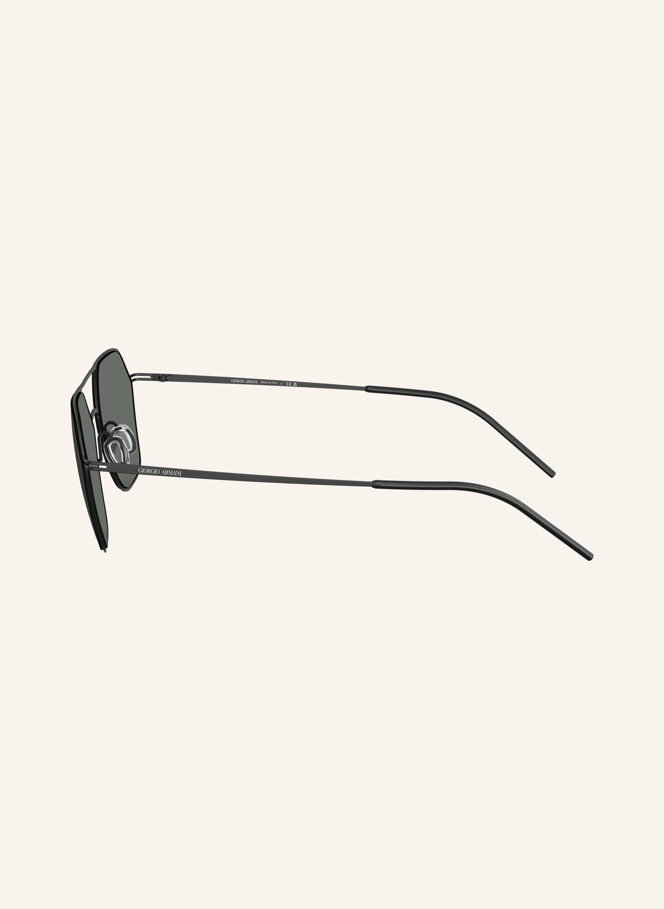 GIORGIO ARMANI Sunglasses AR6185: MATTE BLACK/ DARK GRAY