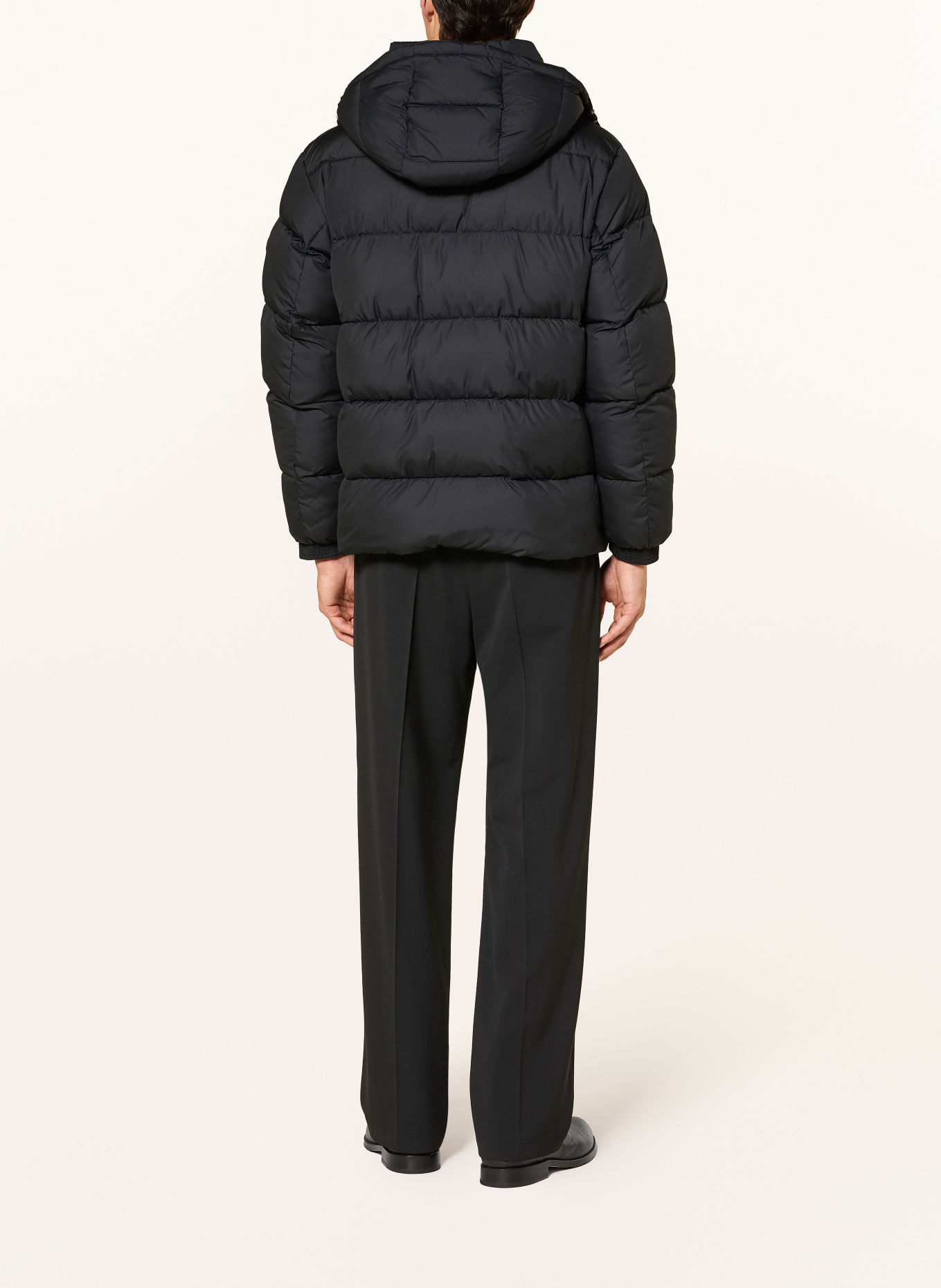 BOSS Steppjacke COLTER mit abnehmbarer Kapuze: SCHWARZ