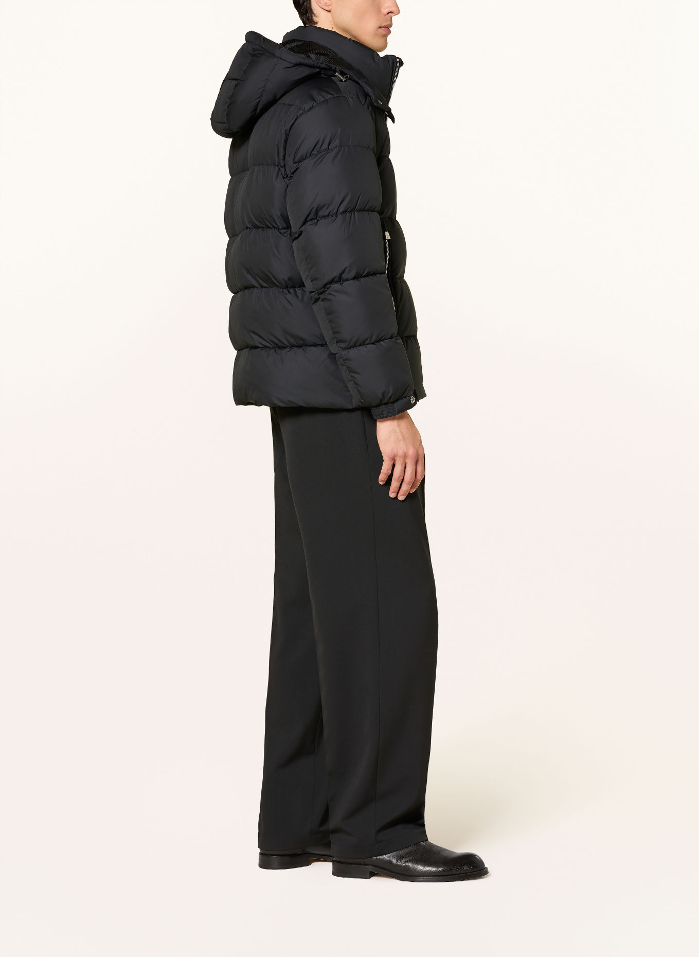 BOSS Steppjacke COLTER mit abnehmbarer Kapuze: SCHWARZ