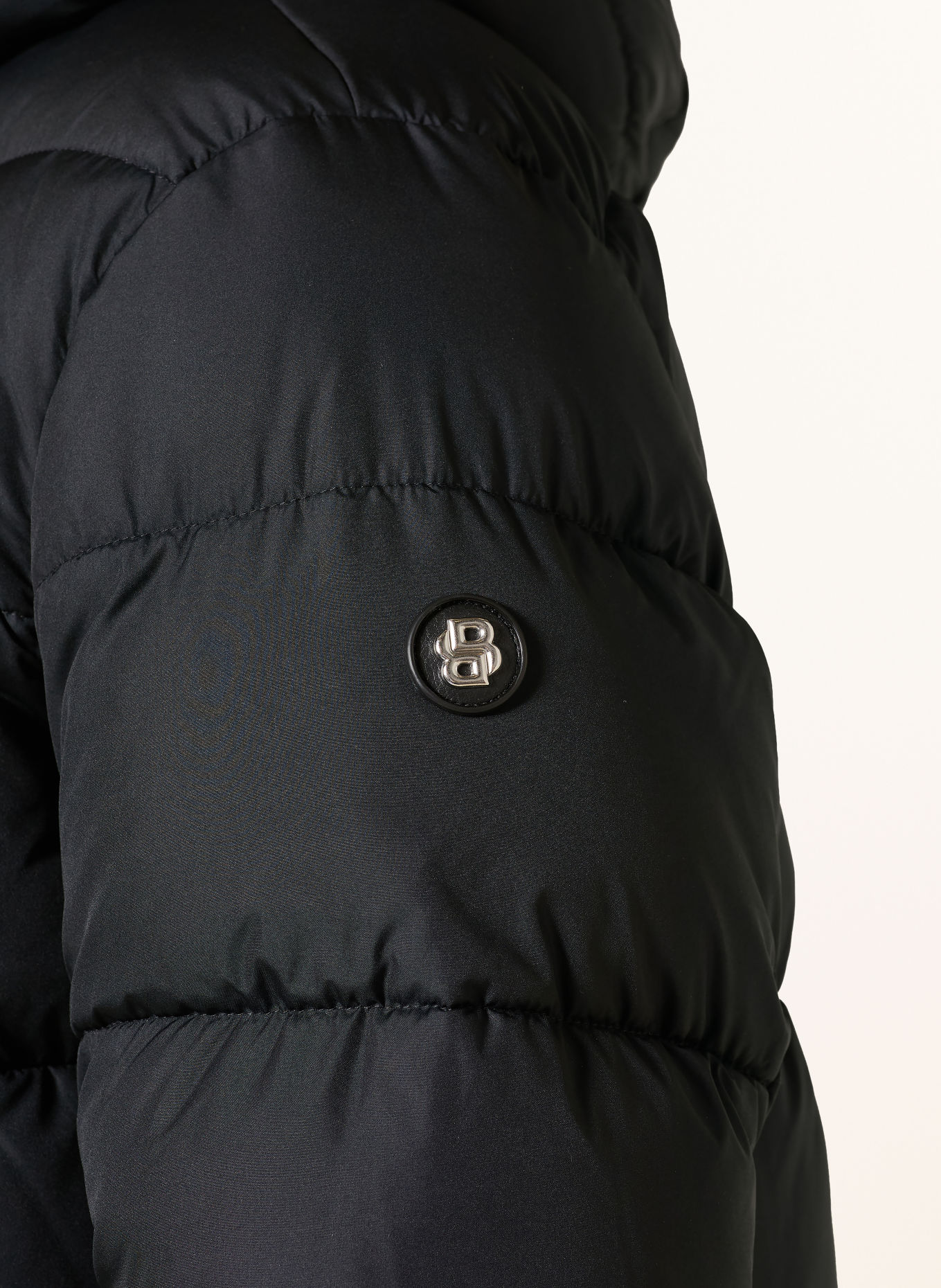 BOSS Steppjacke COLTER mit abnehmbarer Kapuze: SCHWARZ