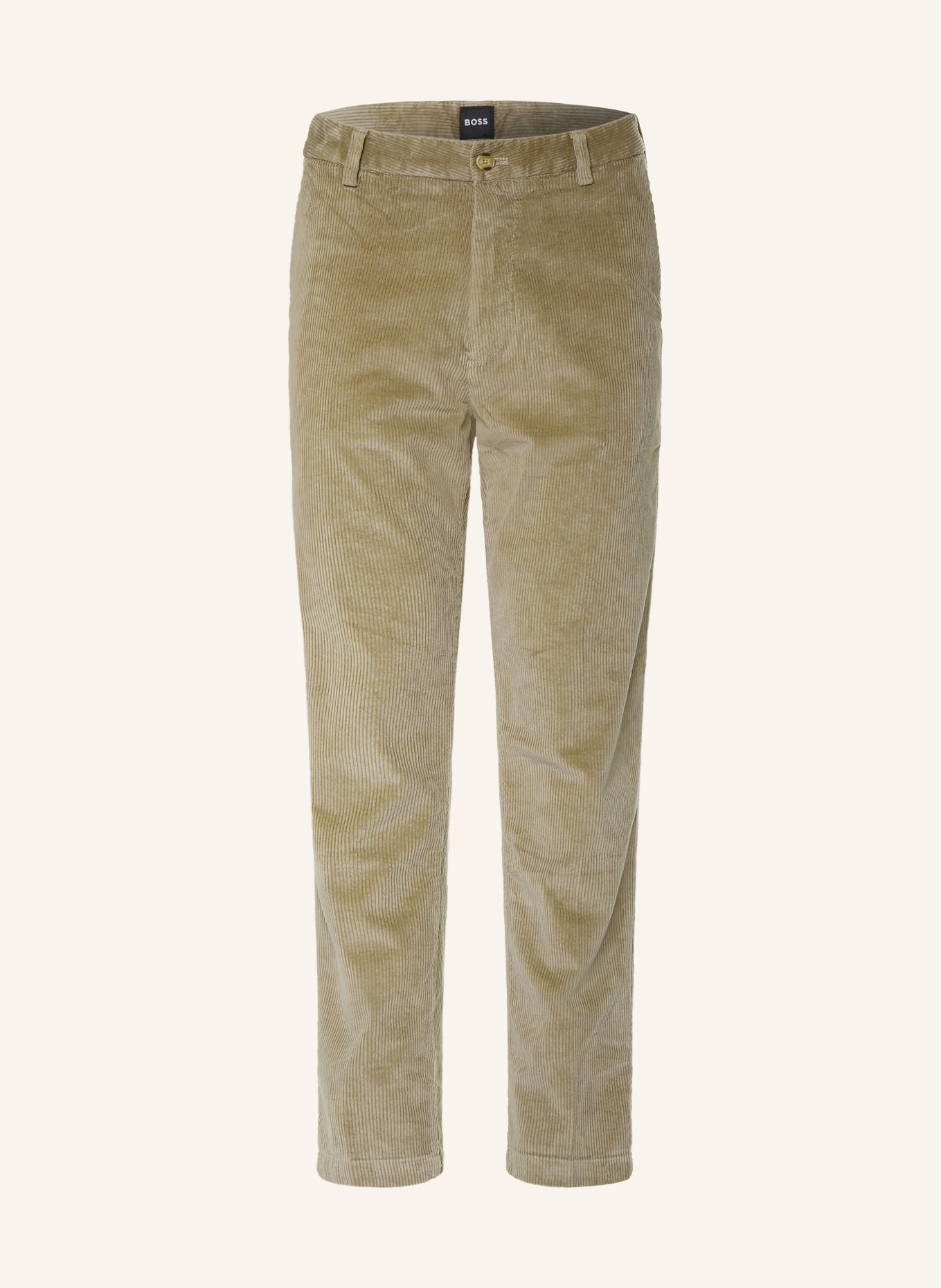 BOSS KANE Cord Pants, Extra Slim Fit: LIGHT BROWN