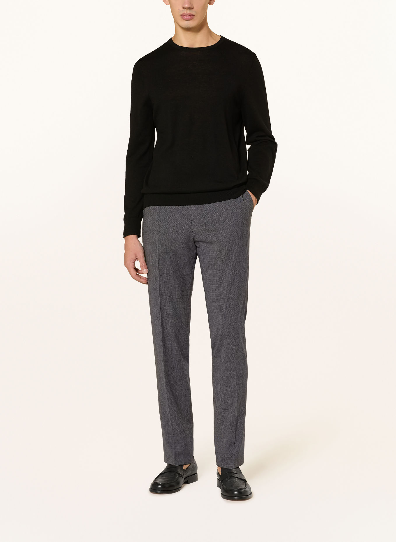 BOSS Costume HUGE coupe slim: GRIS