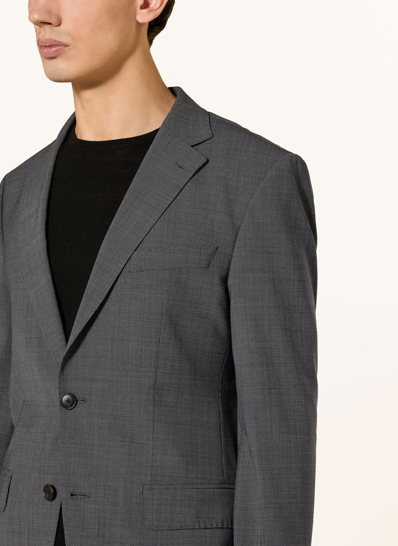 BOSS Costume HUGE coupe slim: GRIS