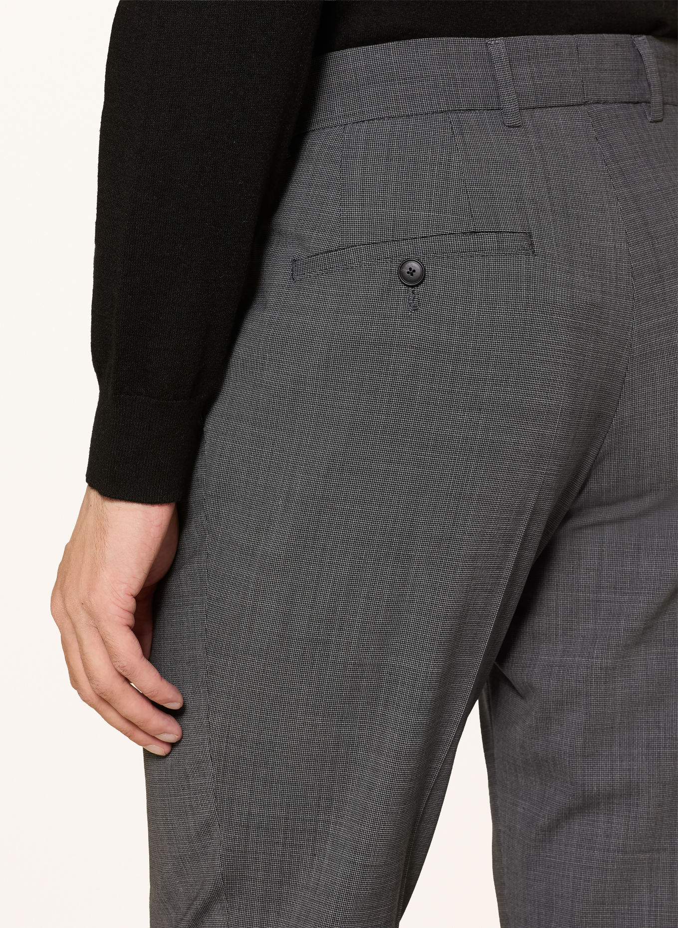 BOSS Costume HUGE coupe slim: GRIS