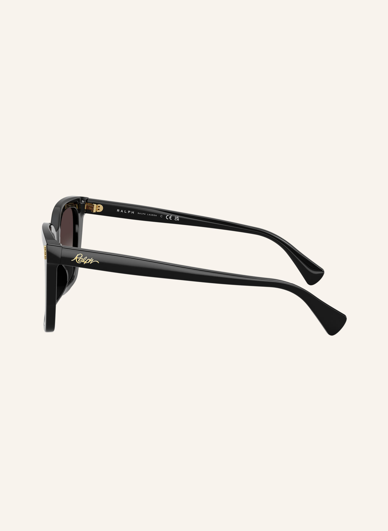 RALPH Sonnenbrille RA5349U: SCHWARZ/ GRAU VERLAUF