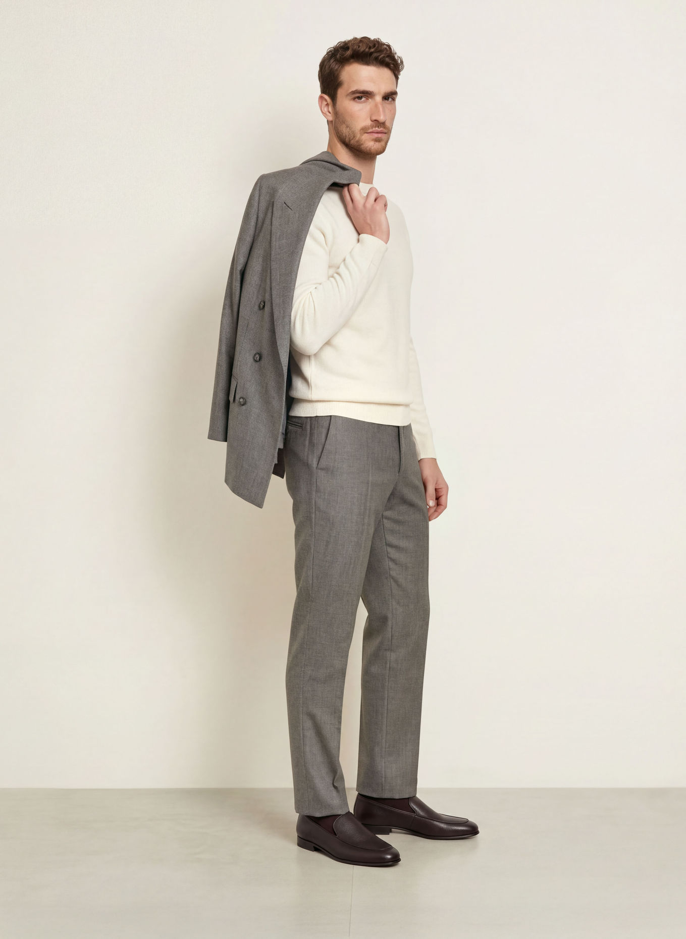 BOSS Pantalon Extra Slim Fit: 201 DARK BROWN