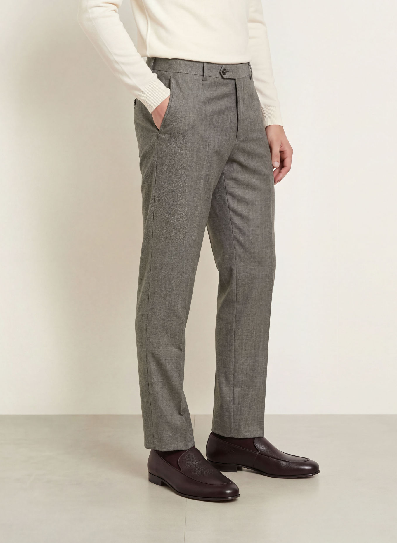 BOSS Pantalon Extra Slim Fit: 201 DARK BROWN
