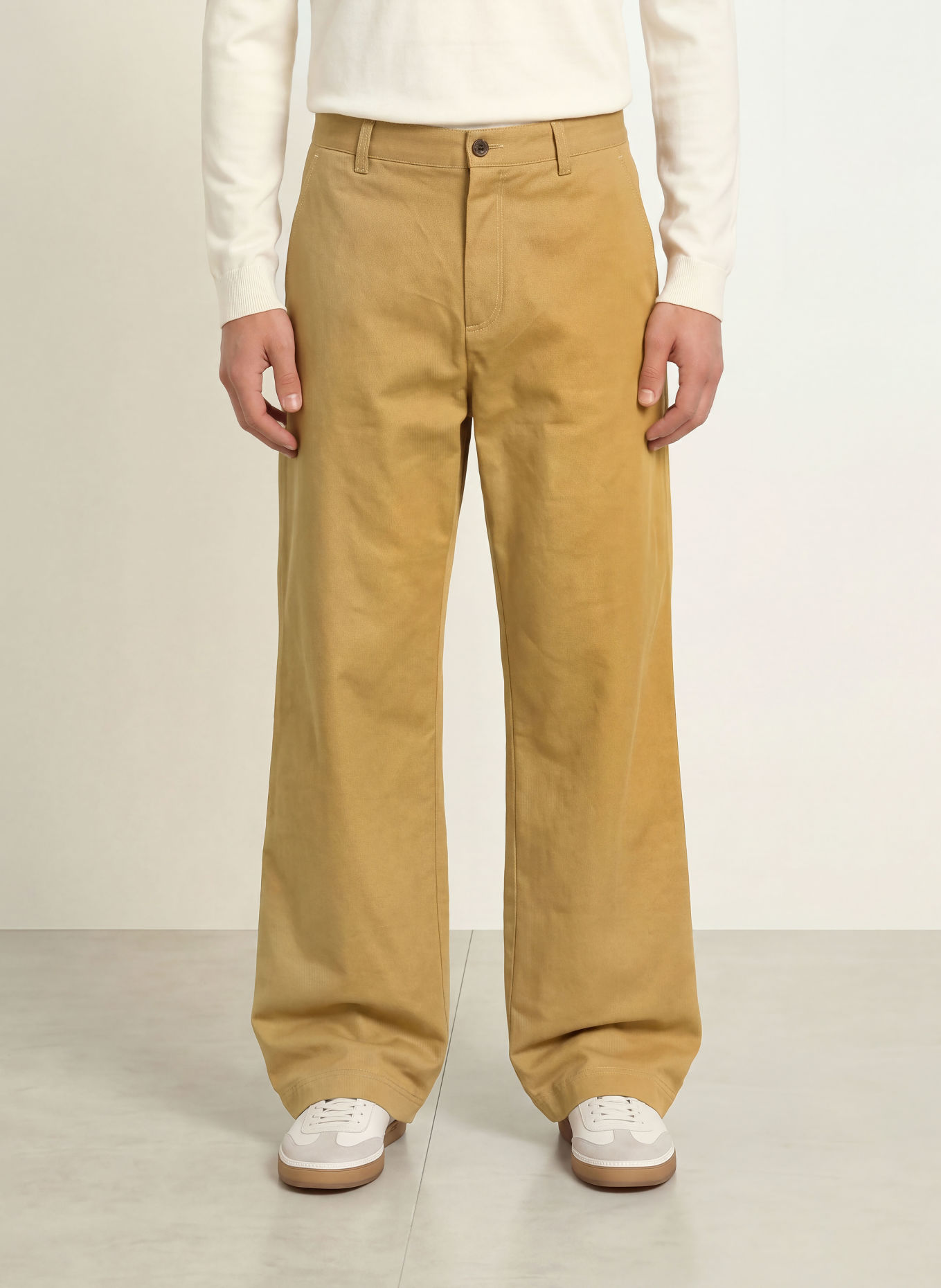 BOSS Chino PAGOR Regular Fit: LICHTBRUIN