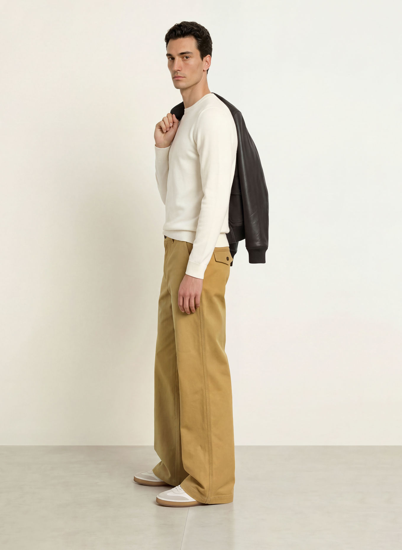 BOSS Chino PAGOR Regular Fit: LICHTBRUIN