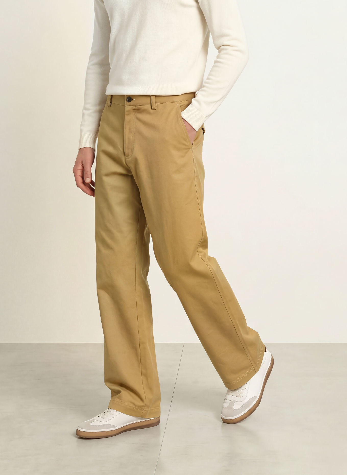 BOSS Chino PAGOR Regular Fit: LICHTBRUIN