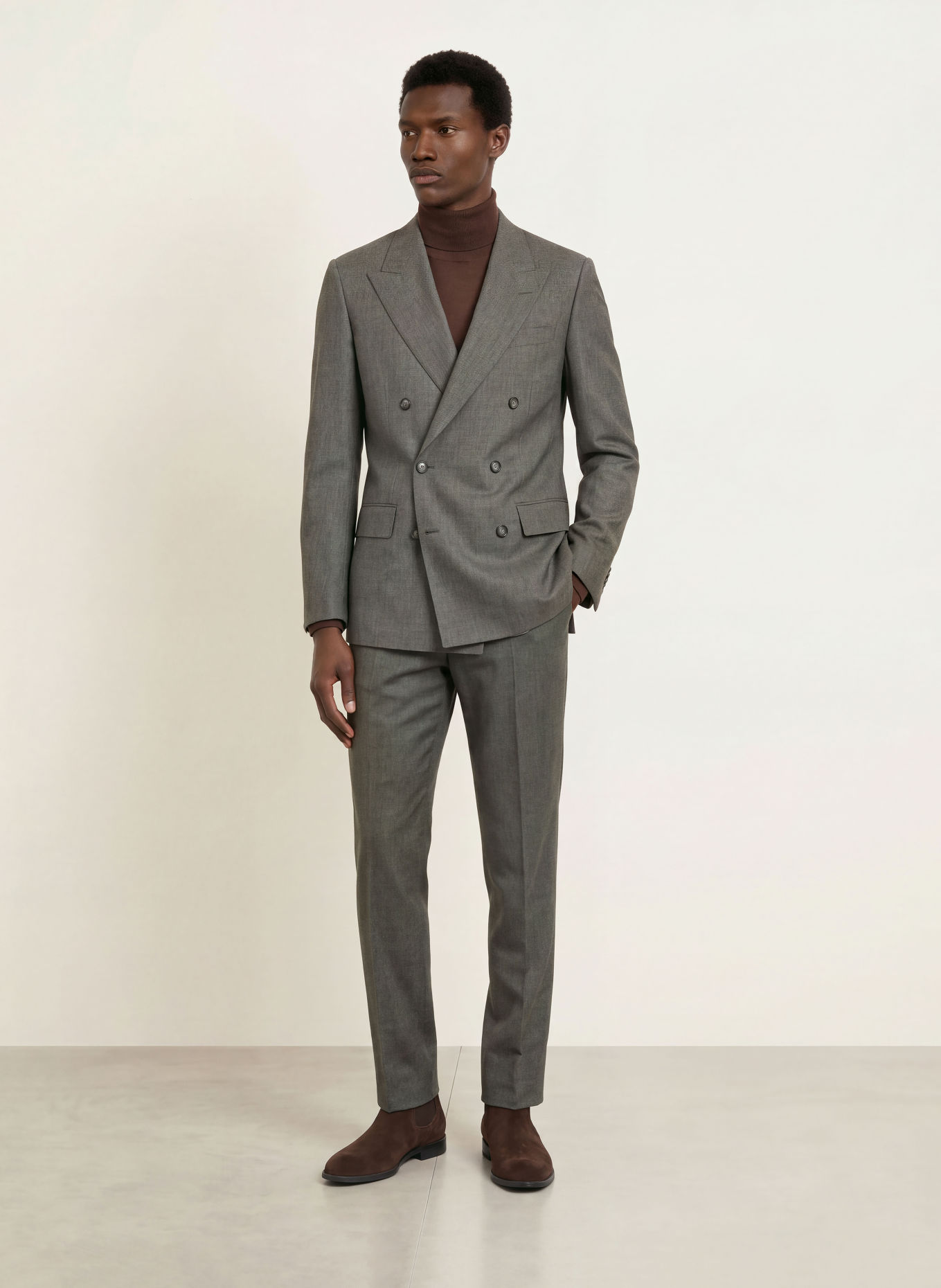 BOSS Anzugsakko Extra Slim Fit: 201 DARK BROWN