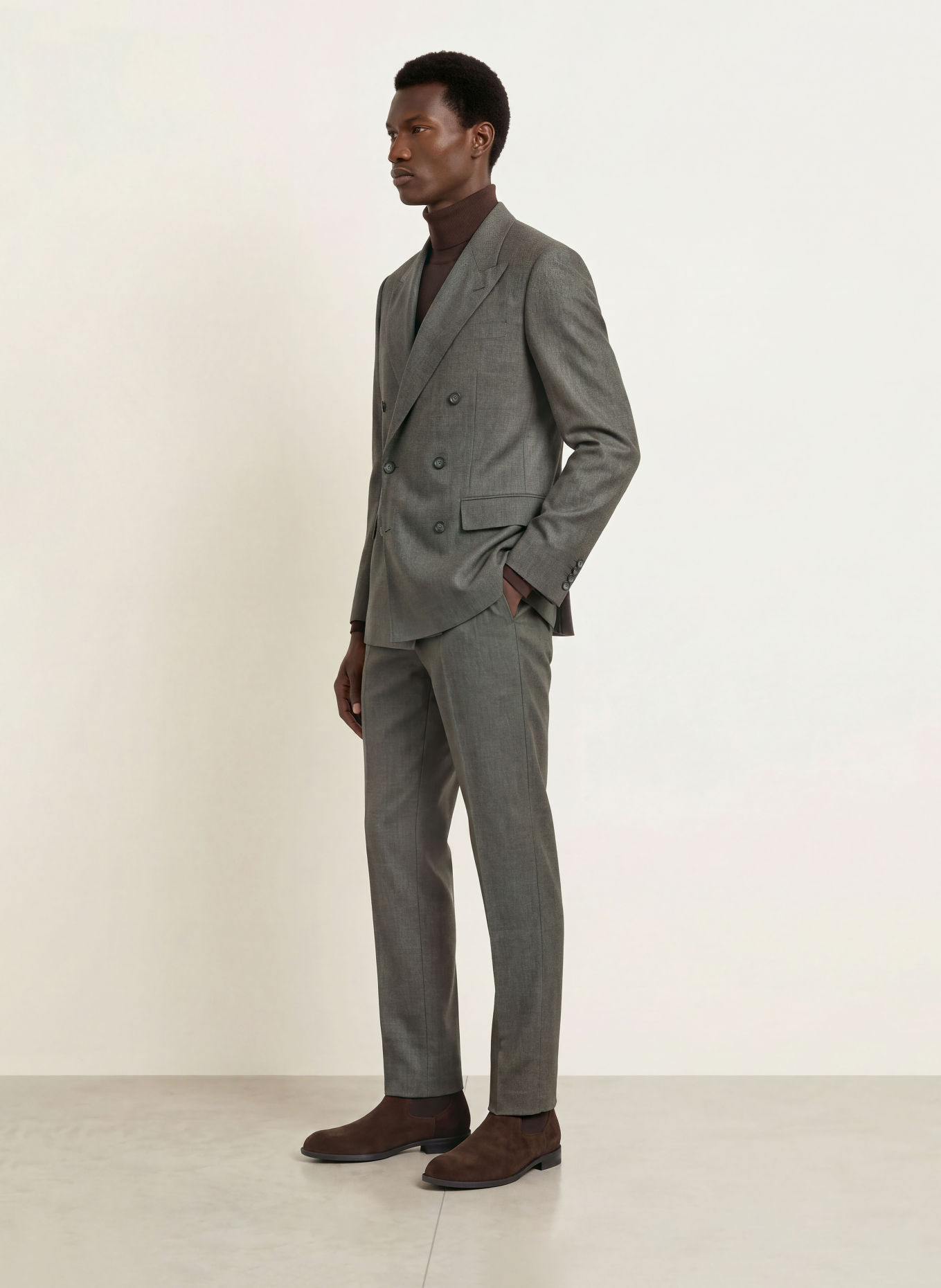 BOSS Anzugsakko Extra Slim Fit: 201 DARK BROWN