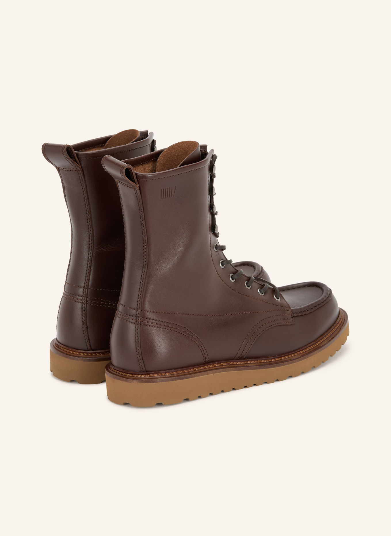 BOSS KEATON Lace-up boots: DARK BROWN