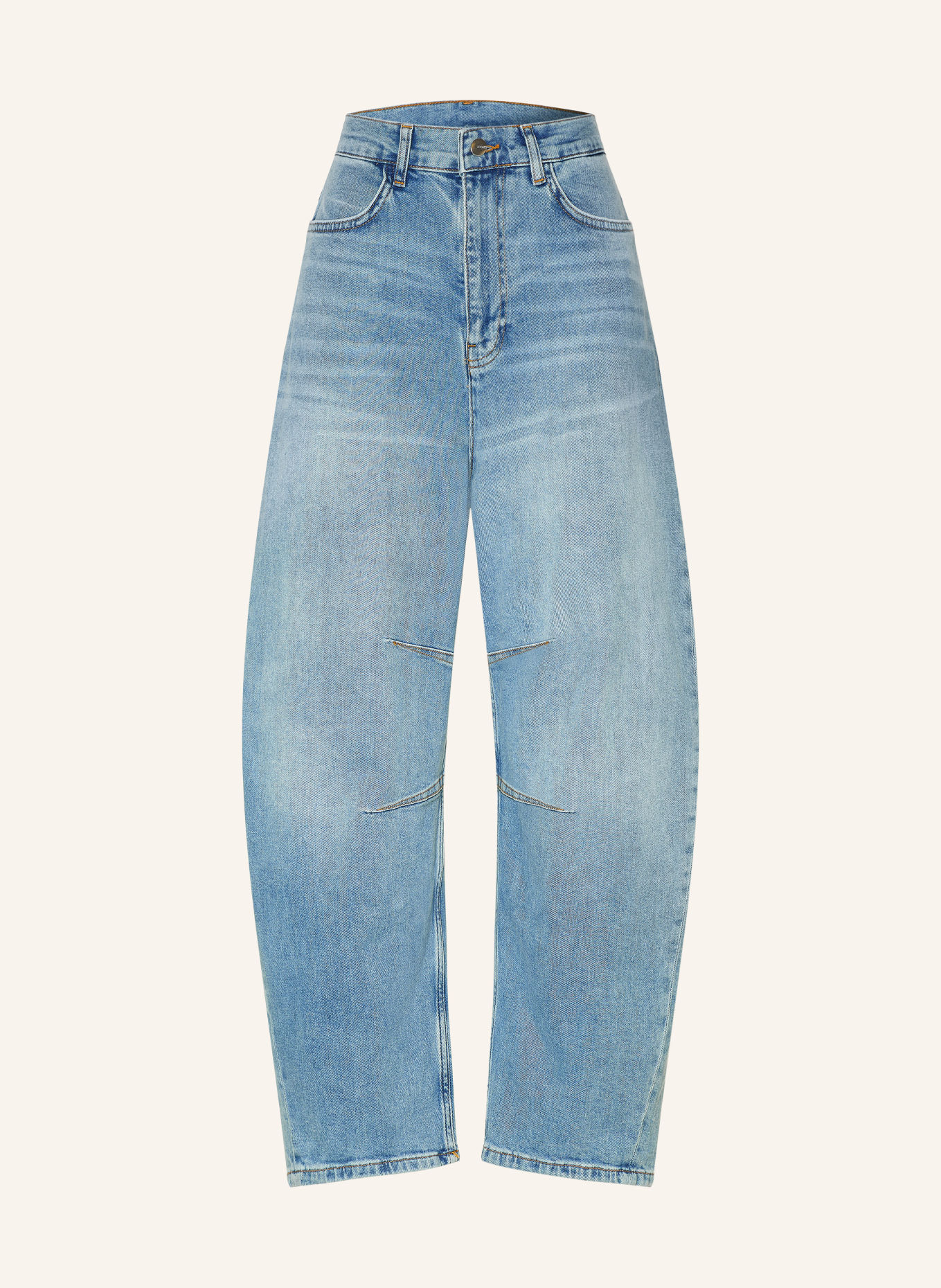 10DAYS Barrel Jeans: 1225 Blue Denim